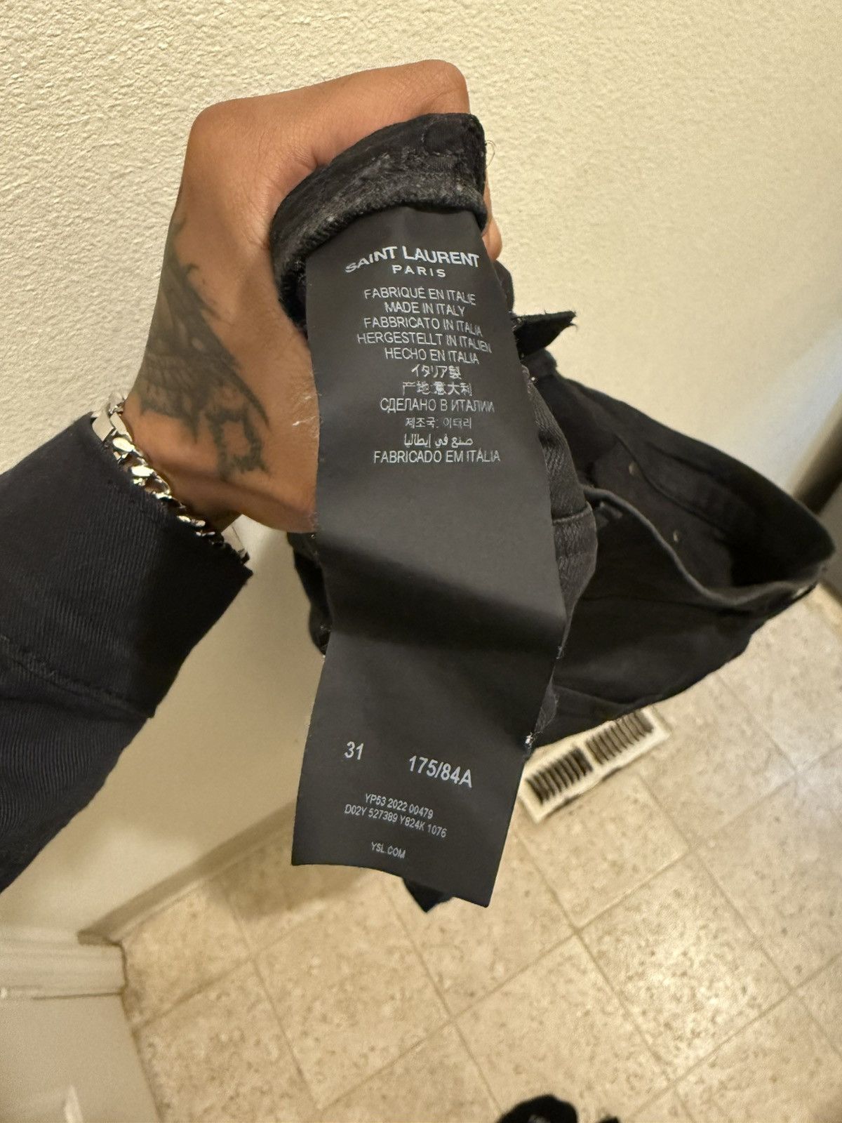 Yves Saint Laurent YVES SAINT LAURENT JEANS Size US 31 - 5 Thumbnail