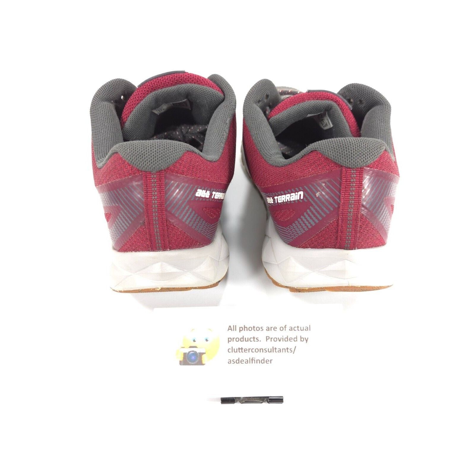 New Balance New Balance 590v3 Shoe Womens Size 10.5 WT590RV3 Gray Red Size US 10.5 / IT 40.5 - 3 Thumbnail