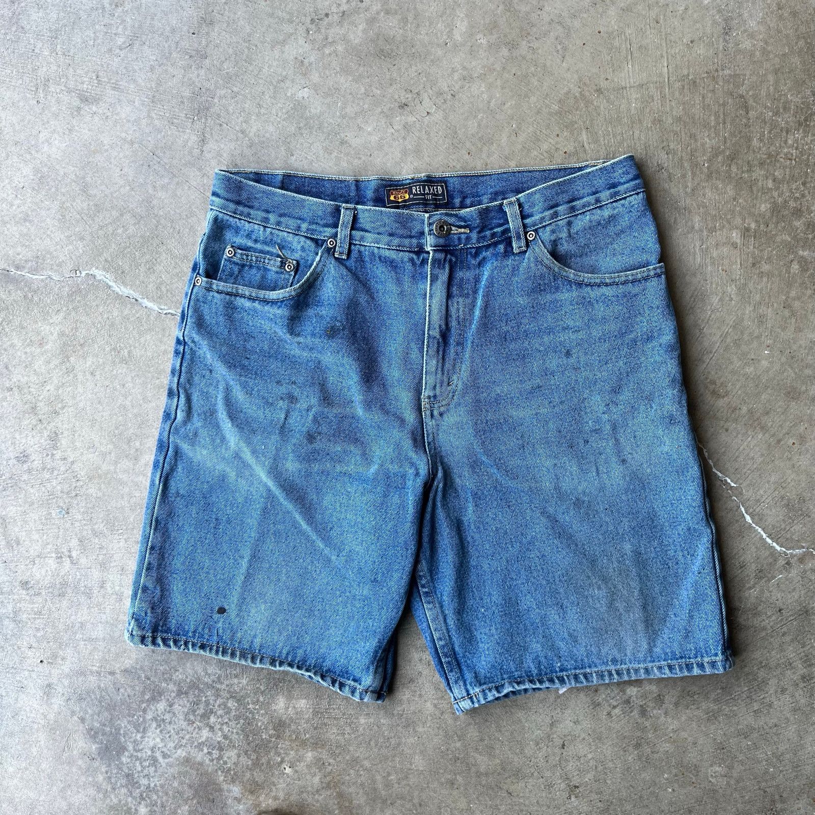 Vintage VINTAGE ROUTE 66 JEANS DENIM SHORTS JORTS 34 BAGGY Y2K Size US 34 / EU 50 - 2 Thumbnail