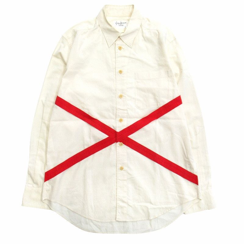 Yohji Yamamoto YOHJI YAMAMOTO POUR HOMME Cross Line Shirt Size US S / EU 44-46 / 1 - 1 Thumbnail