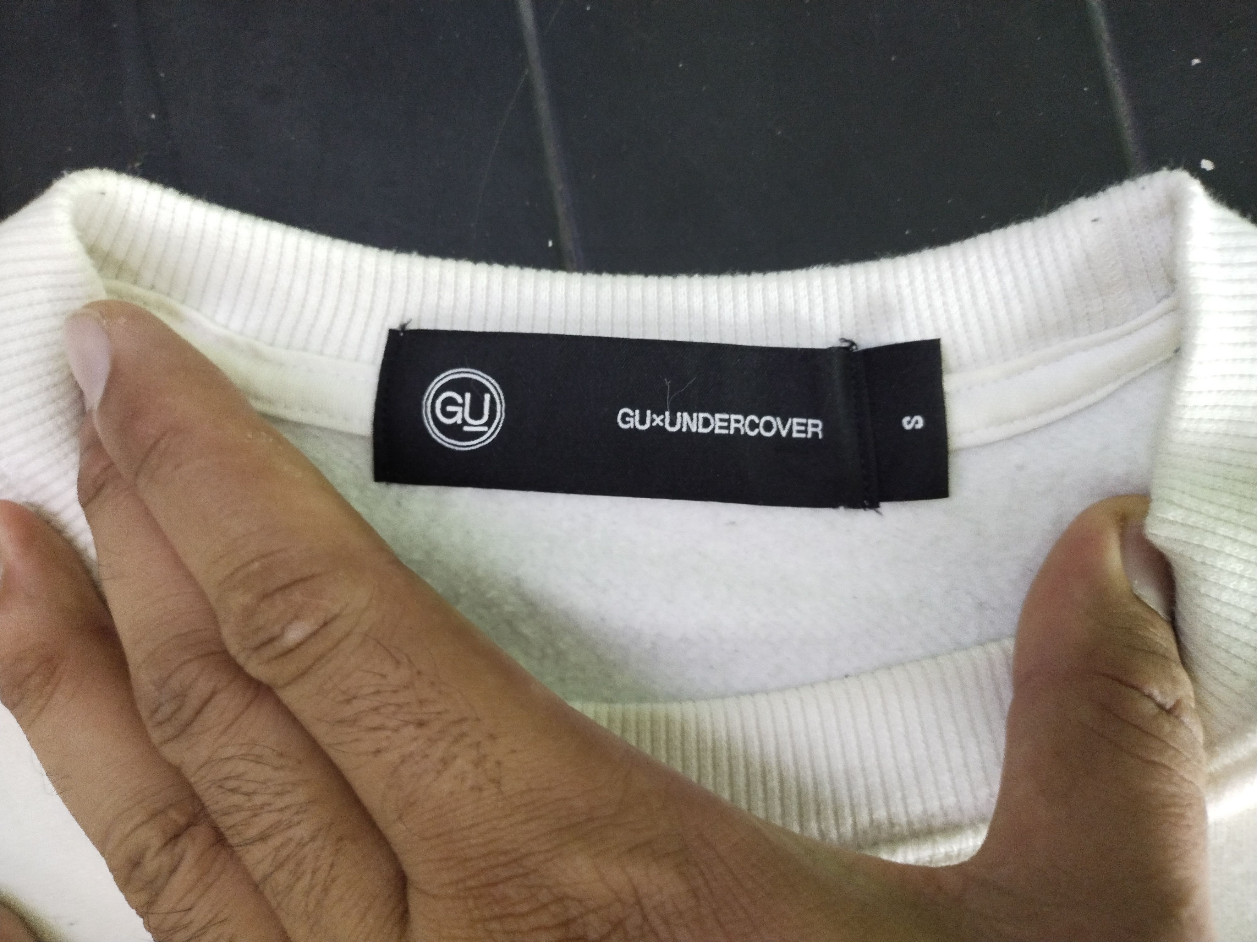 GU × Undercover GU x Undercover FreedomNoise White Sweatshirt Size US M / EU 48-50 / 2 - 9 Thumbnail