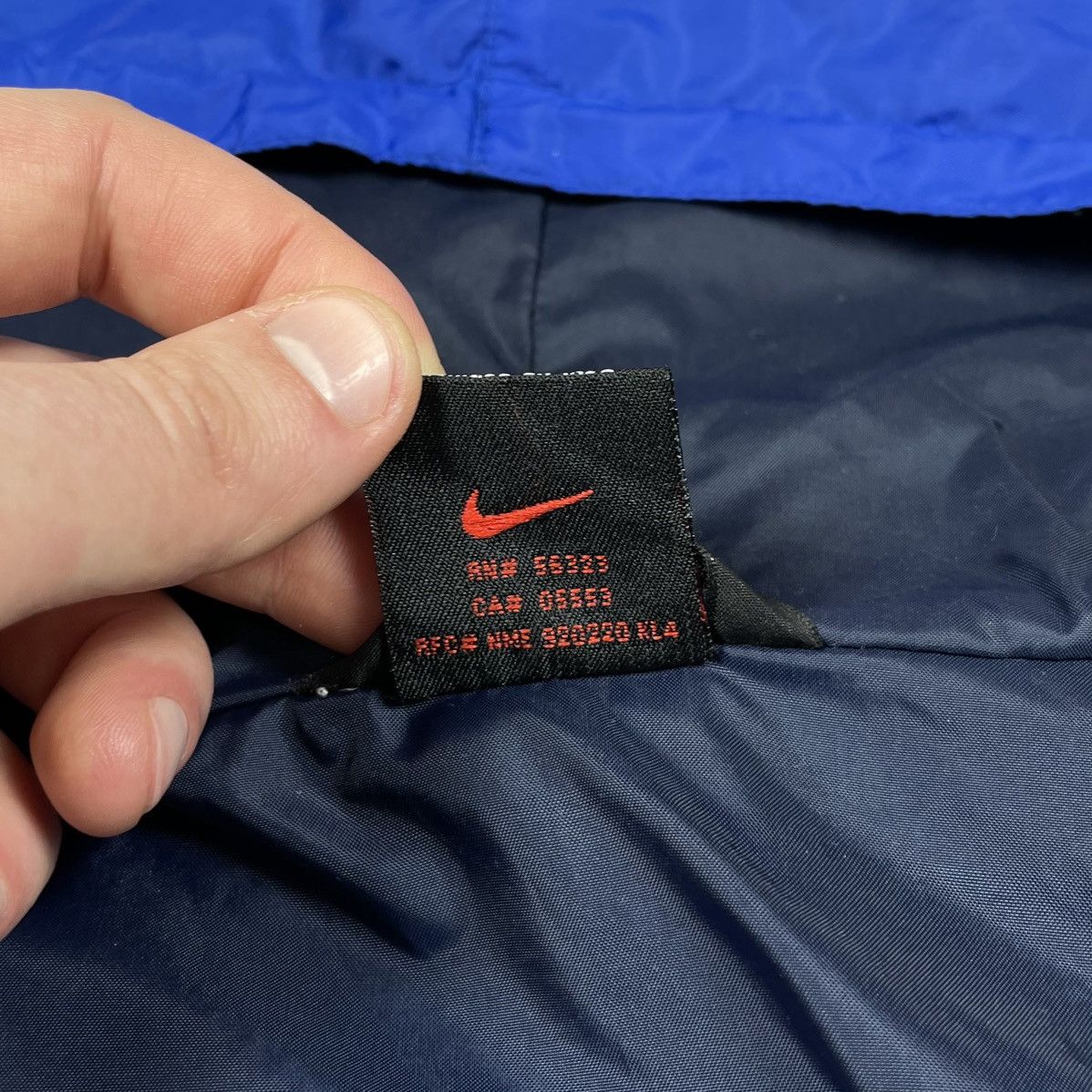 Nike × Vintage Vintage Nike Windrunner Track Nylon Jacket Swoosh Size US XL / EU 56 / 4 - 11 Thumbnail
