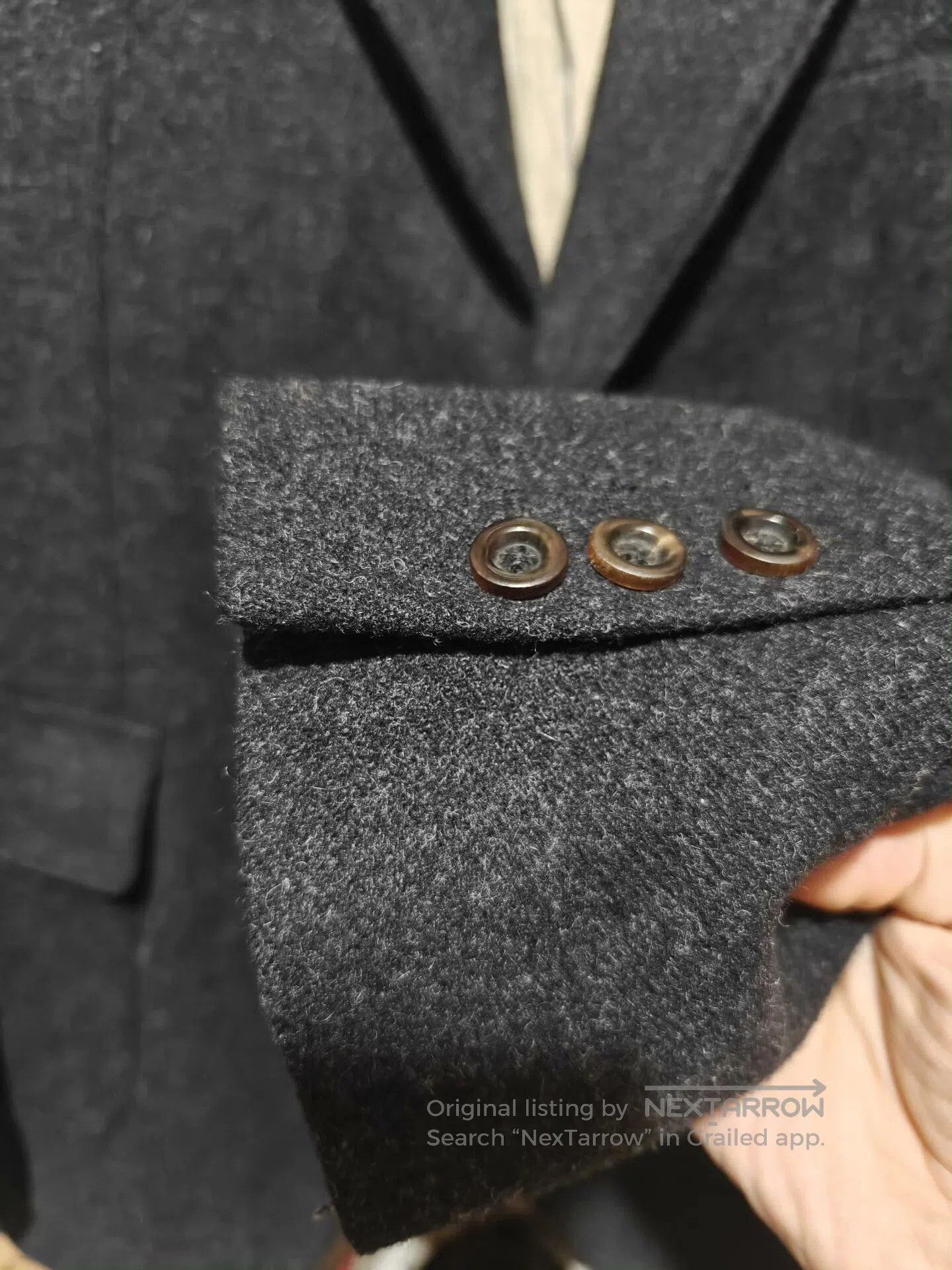 Ring Jacket AnnualRing American Retro Black Tweed Blazer. Size US XL / EU 56 / 4 - 5 Thumbnail