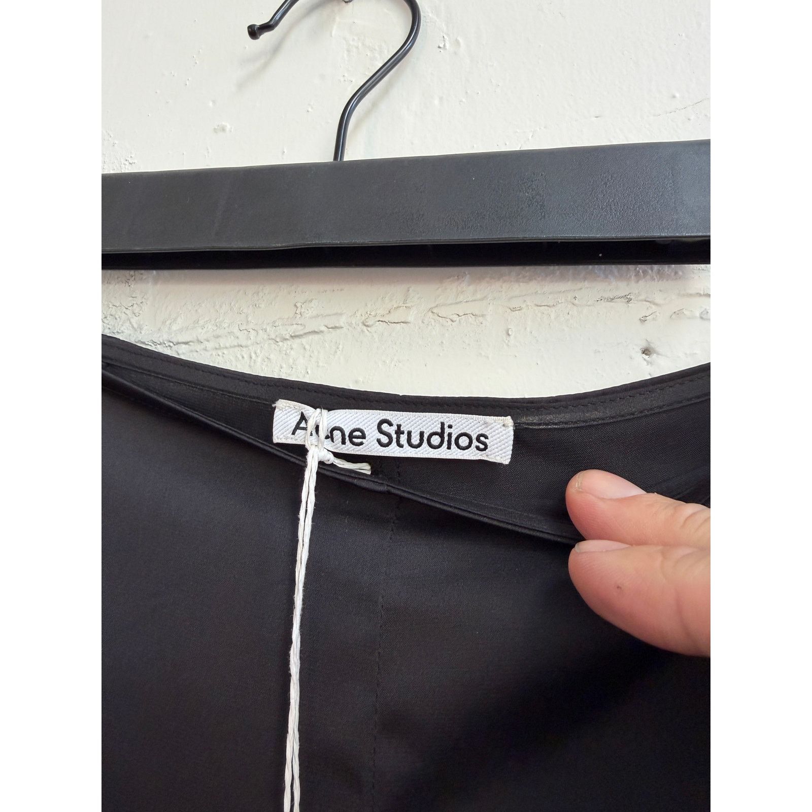 Acne Studios Acne Studios Flared Satin Pants Size 25" / US 0 / IT 36 - 5 Thumbnail
