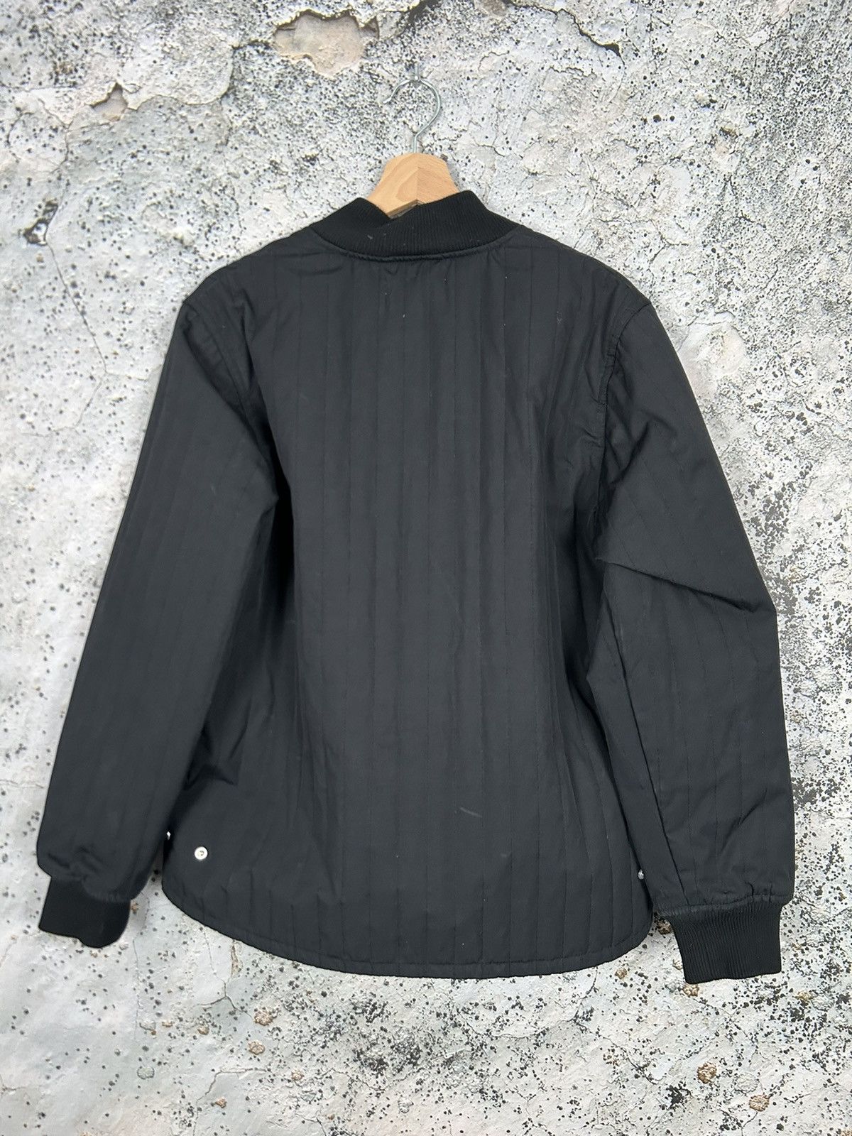 Weekday Weekday Hans Quilted Bomber Jacket Black Streetwear Hype Y2K Size US S / EU 44-46 / 1 - 4 Thumbnail