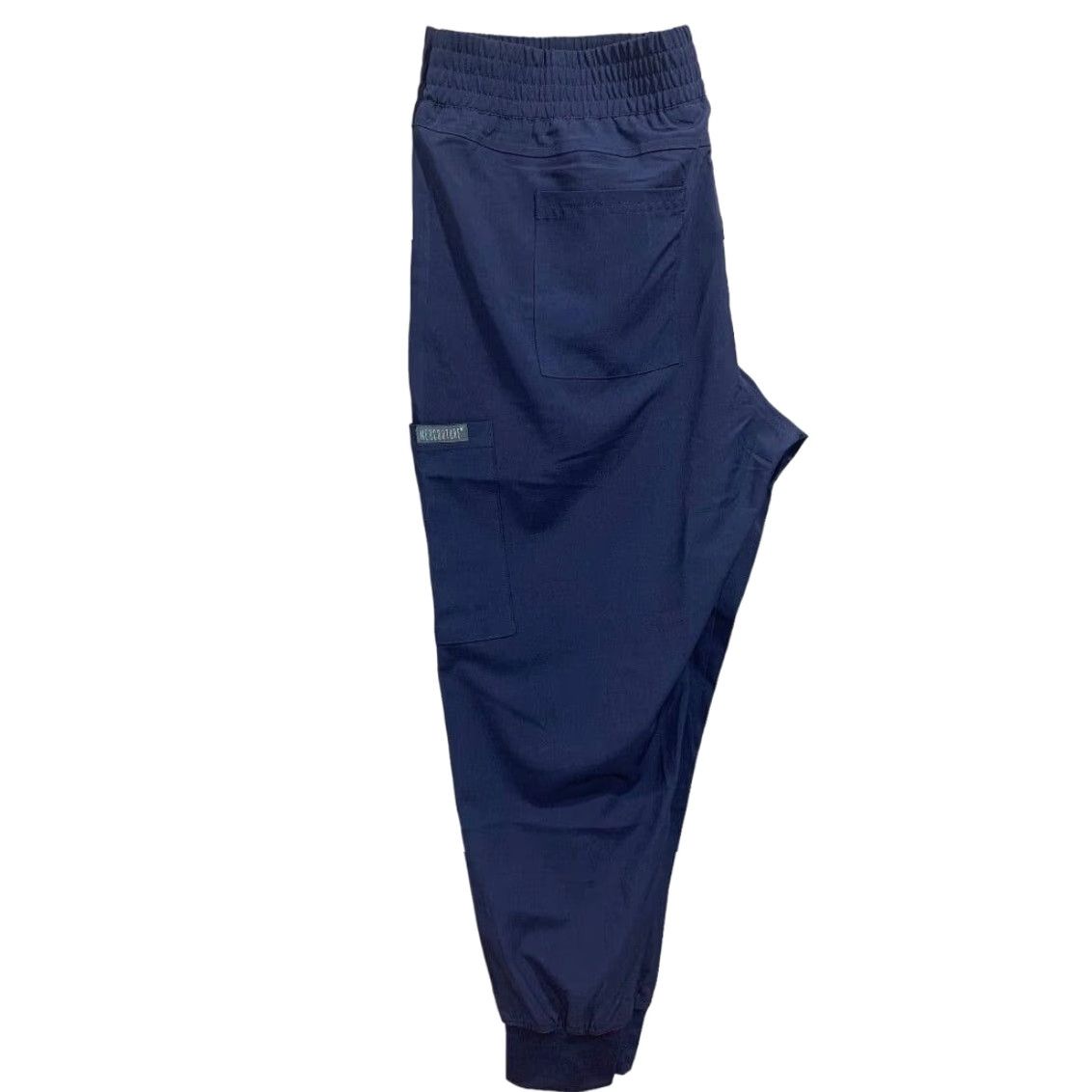 Vintage MedCouture Navy Blue Energy Pants Tech Fabric L Vet Medical Size US 33 - 2 Thumbnail