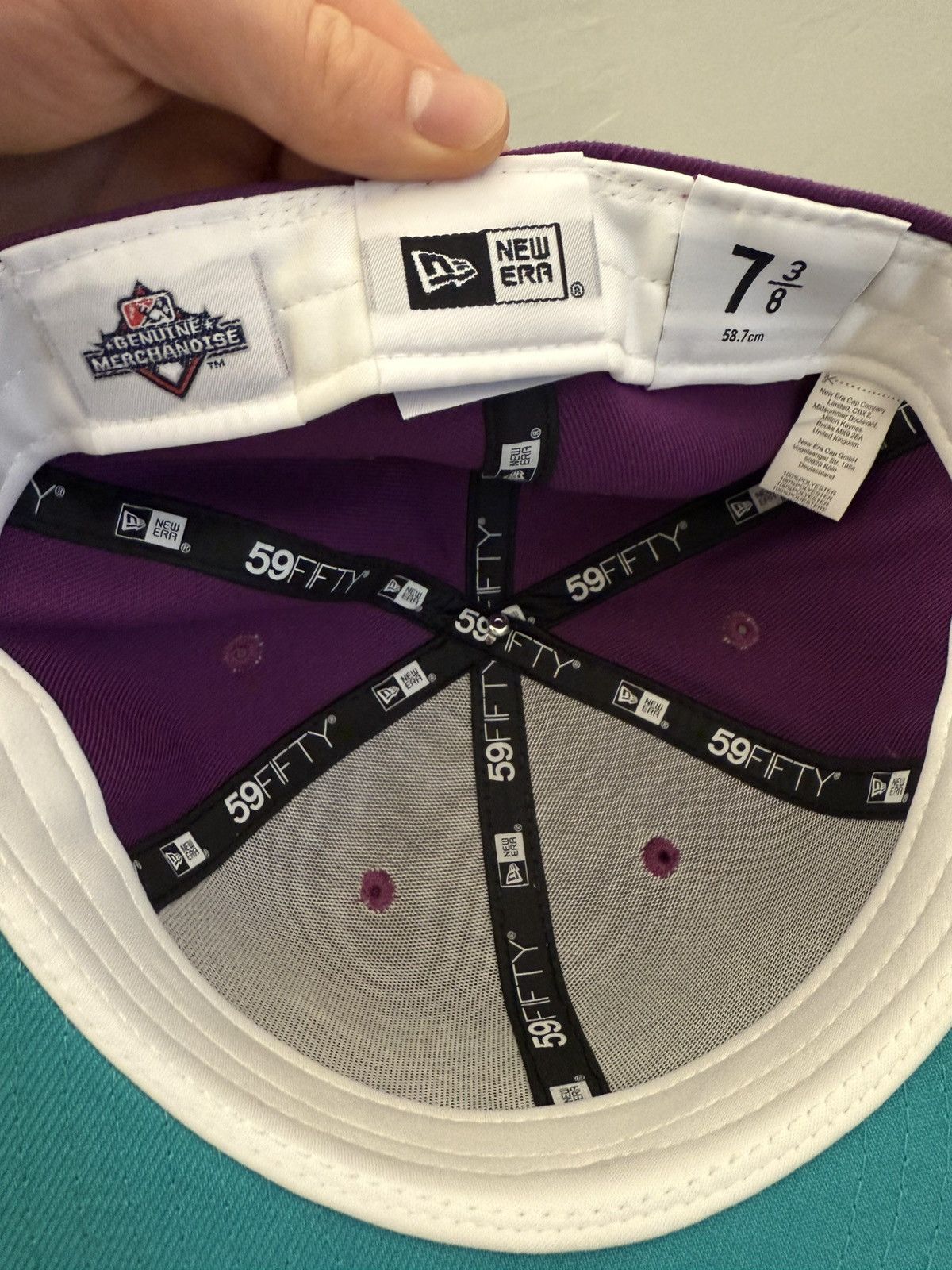 MLB Greensboro Bats 7 3/8 Fitted Hat Size ONE SIZE - 2 Thumbnail