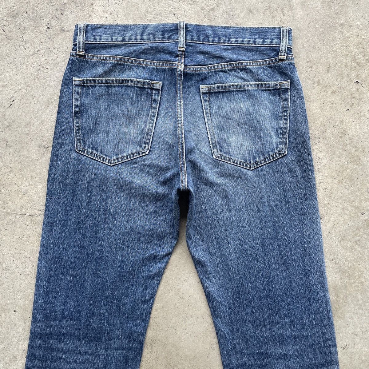 Japanese Brand W32x32.5💥 Vintage Japanese Brand Denim Jeans Pants Faded Size US 32 / EU 48 - 9 Thumbnail