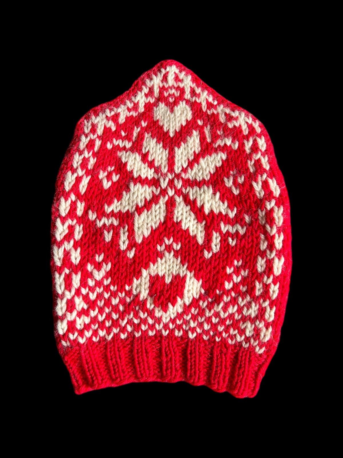 Japanese Brand × Kapital × Vintage Crochet knitted Handmade Big Beanie Hats Size ONE SIZE - 1 Thumbnail