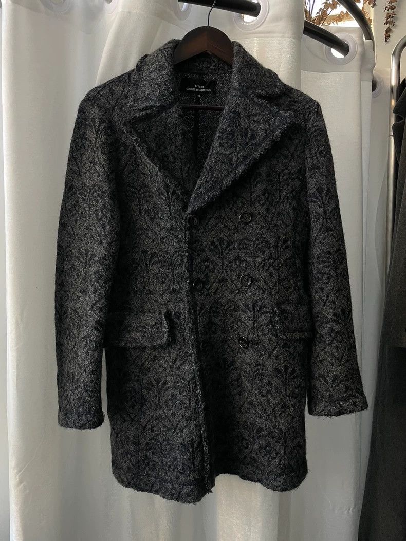 Comme des Garcons Comme des Garcons Vintage dark floral double-breasted jacke Size M / US 6-8 / IT 42-44 - 1 Thumbnail