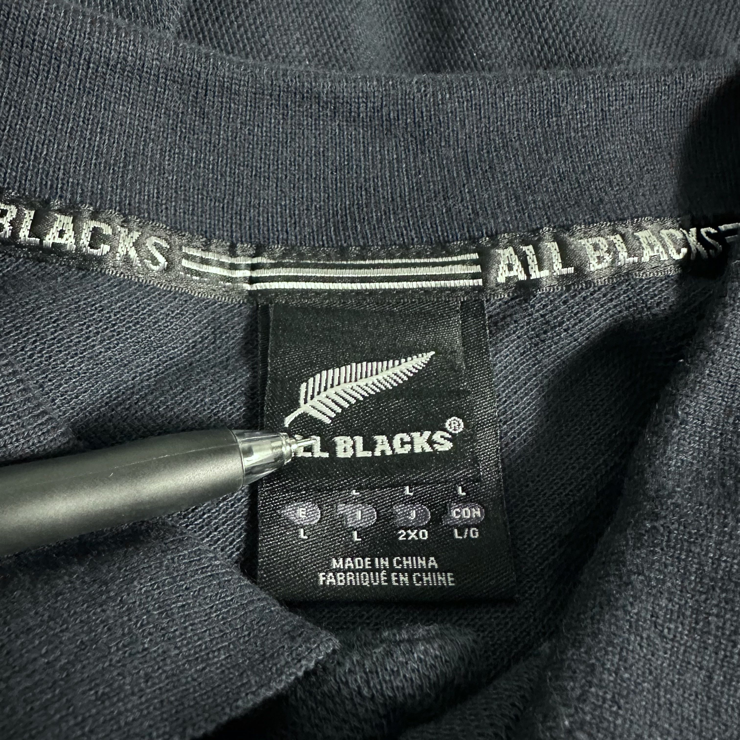 Adidas 🔥RARE🔥Vintage Adidas x All Blacks Sportwear Polo Shirt Size US L / EU 52-54 / 3 - 6 Thumbnail
