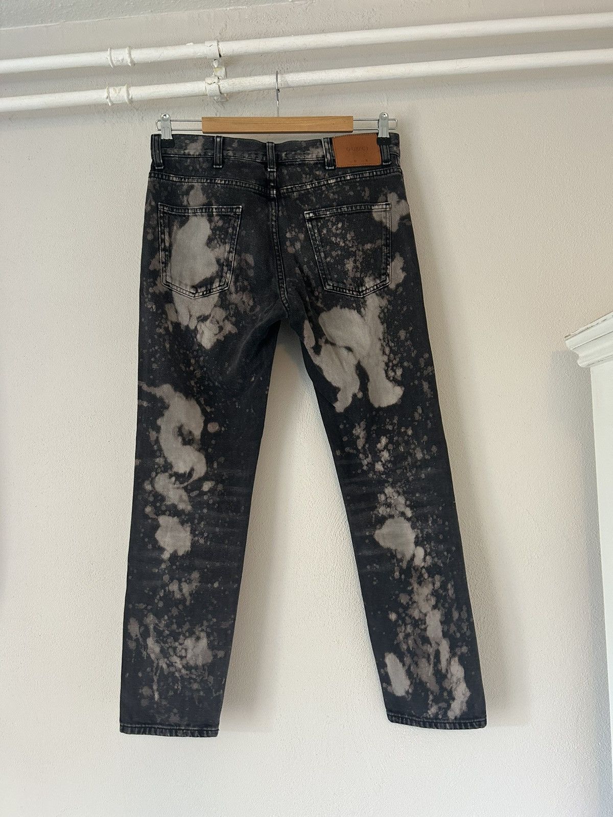 Gucci Bleached Denim Jeans Size US 30 / EU 46 - 10 Thumbnail