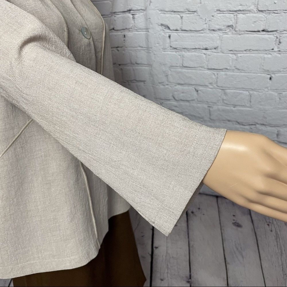 Other New EMMELLE Beige Long Sleeve Jacket Size S Size S / US 4 / IT 40 - 6 Thumbnail