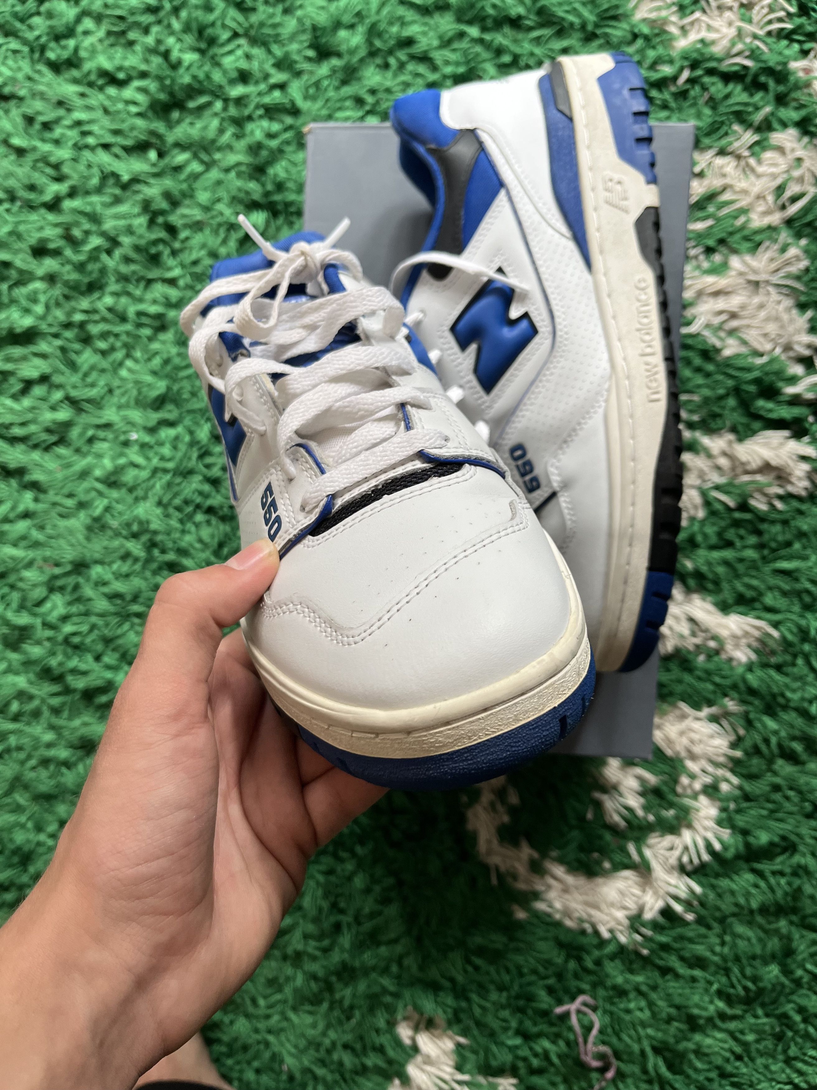 New Balance New balance 550 royal blue Size US 10 / EU 43 - 2 Thumbnail