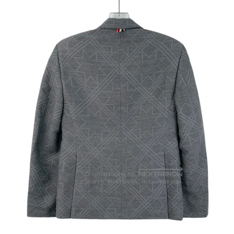Thom Browne Thom Browne size 0 Grey overcoat Size 38S - 2 Thumbnail