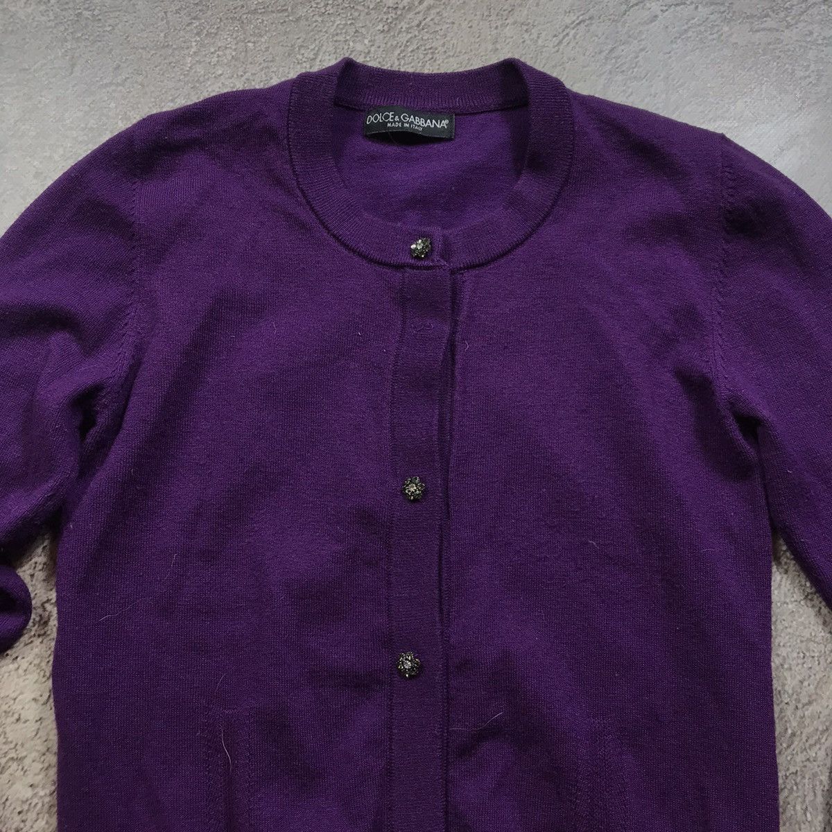 Vintage Vintage Dolce Gabbana Cardigan 90s Preppy Luxury Blokecore M Size M / US 6-8 / IT 42-44 - 3 Thumbnail