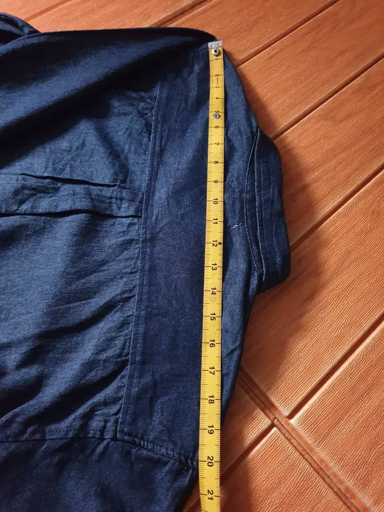 Japanese Brand Vogon Nanotec Blue Colour Shirt Size US XL / EU 56 / 4 - 9 Thumbnail