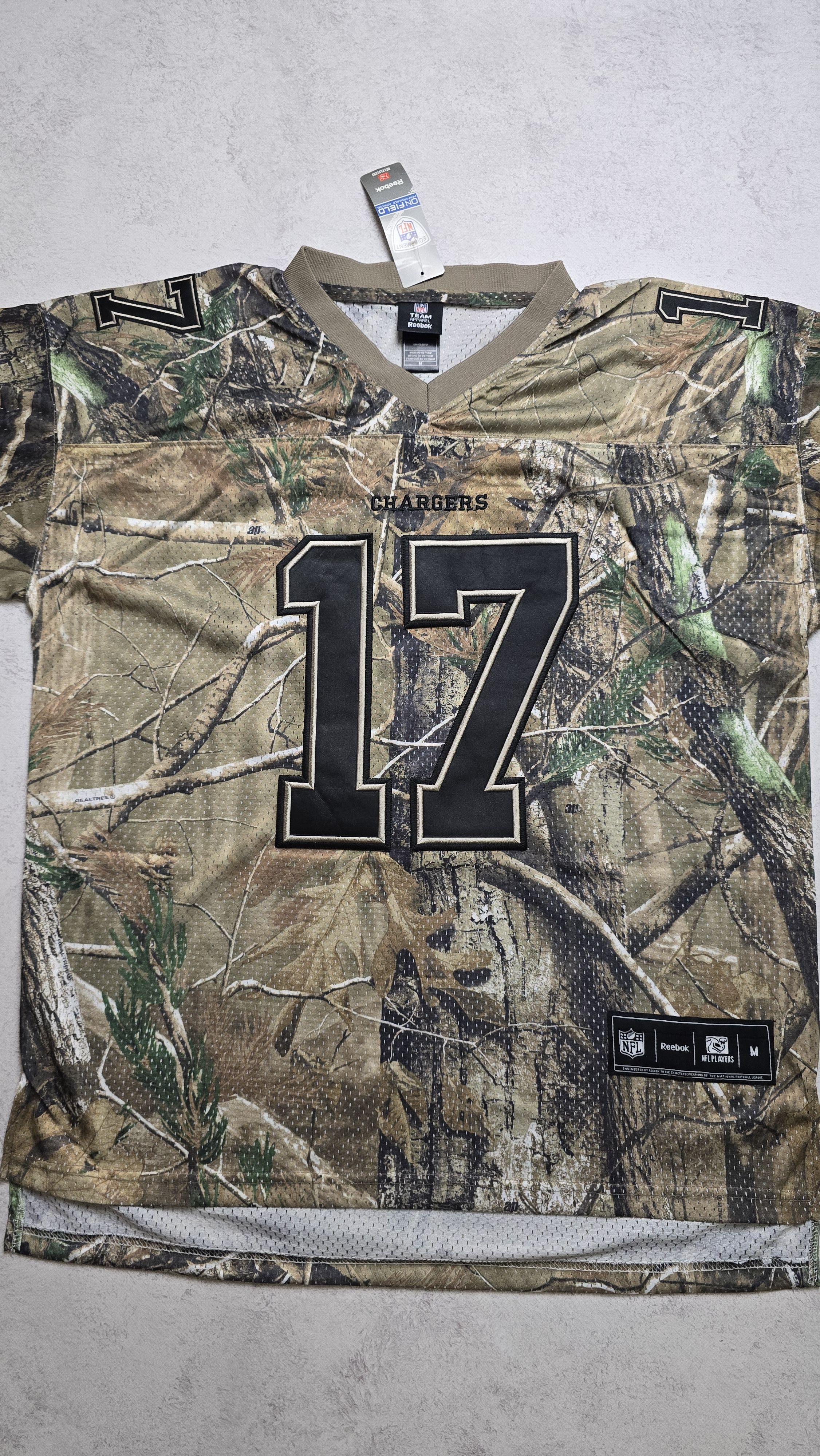 Reebok NFL Philip Rivers San Diego Chargers Realtree Camo Jersey Size US M / EU 48-50 / 2 - 15 Thumbnail