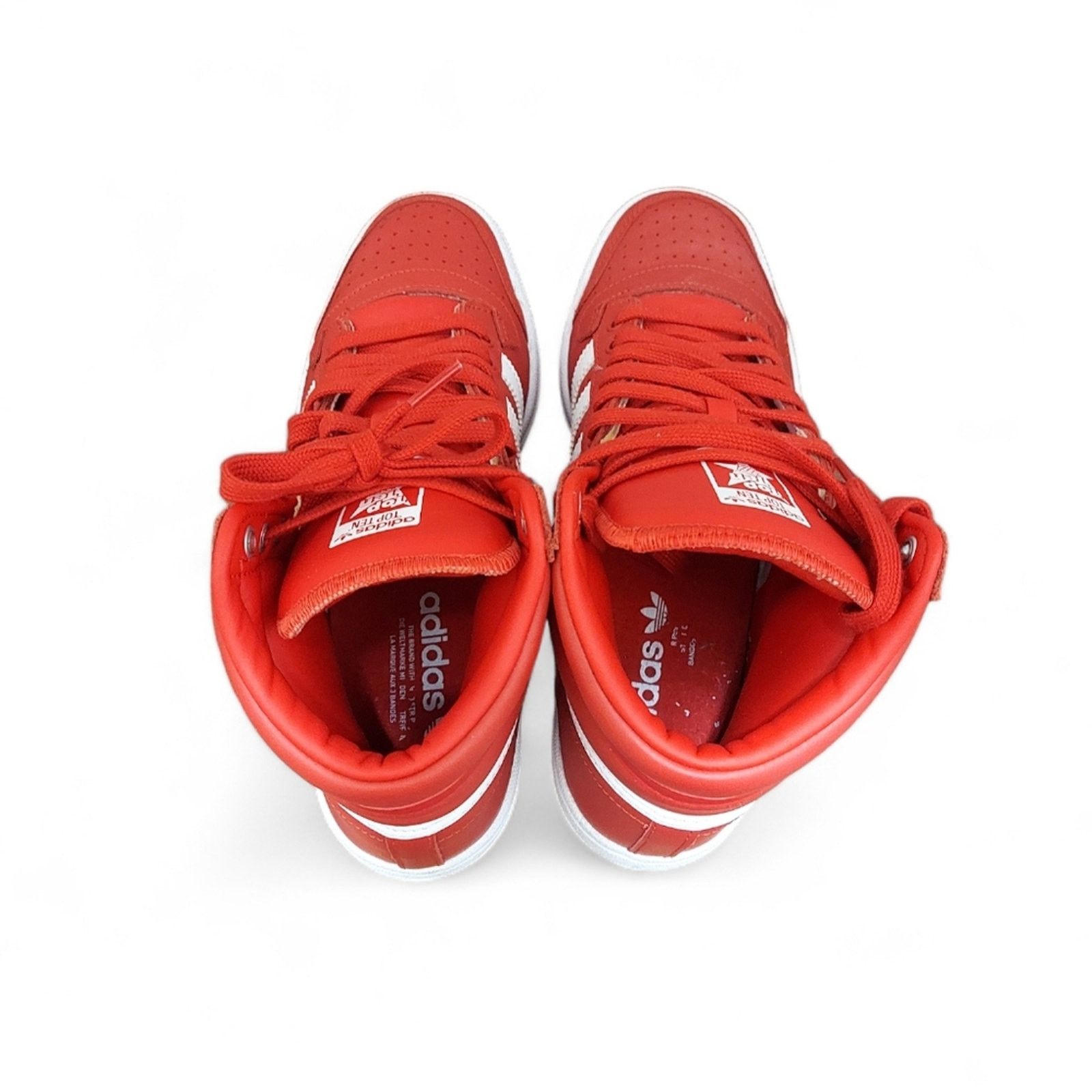 Adidas Adidas Top Ten Red/White Basketball Sneakers Men's Sz 8 Size US 8 / EU 41 - 7 Thumbnail