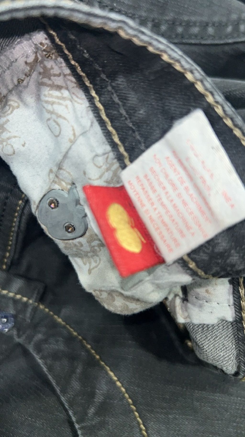 Other Vintage AppleBottom jeans w gold accents 7/8 Size 30" / US 8 / IT 44 - 6 Thumbnail