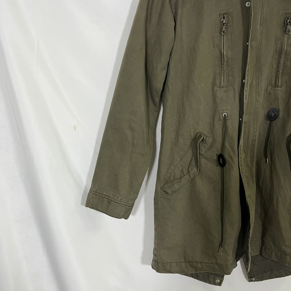 14th Addiction VINTAGE ARMY MILITARY STYLE B-S FISHTAIL HOODED PARKA Size US M / EU 48-50 / 2 - 2 Thumbnail