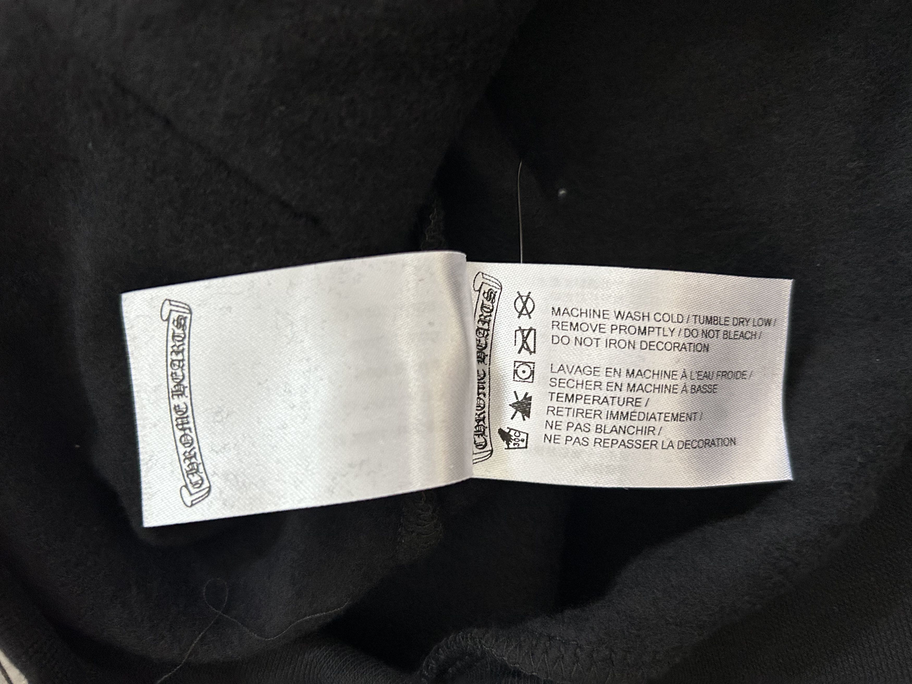 Chrome Hearts Chrome Hearts Vertical Logo Hoodie Black/Army Green Size US XL / EU 56 / 4 - 5 Thumbnail