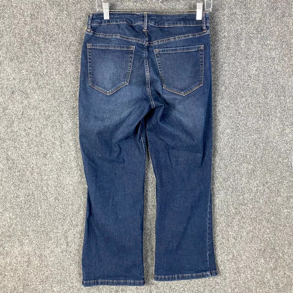 Chaps Chaps Mid Rise Crop Kick Jeans Women's Size 8/29 Denim Size 30" / US 8 / IT 44 - 5 Thumbnail