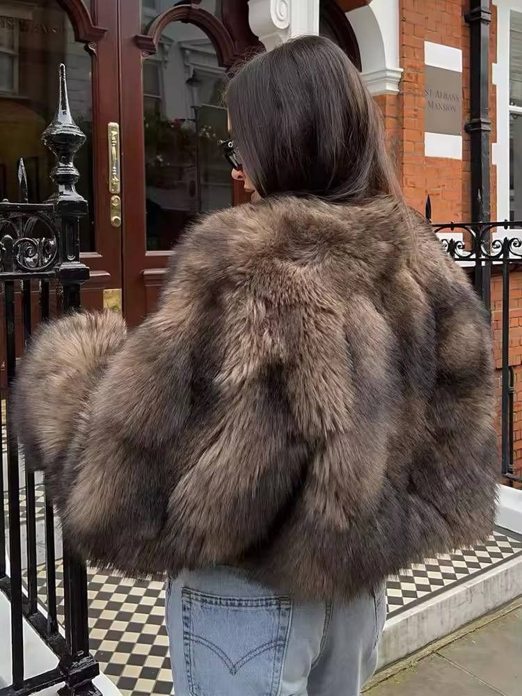 Japanese Brand × Vintage fall-winter fur jacket Size M / US 6-8 / IT 42-44 - 4 Thumbnail