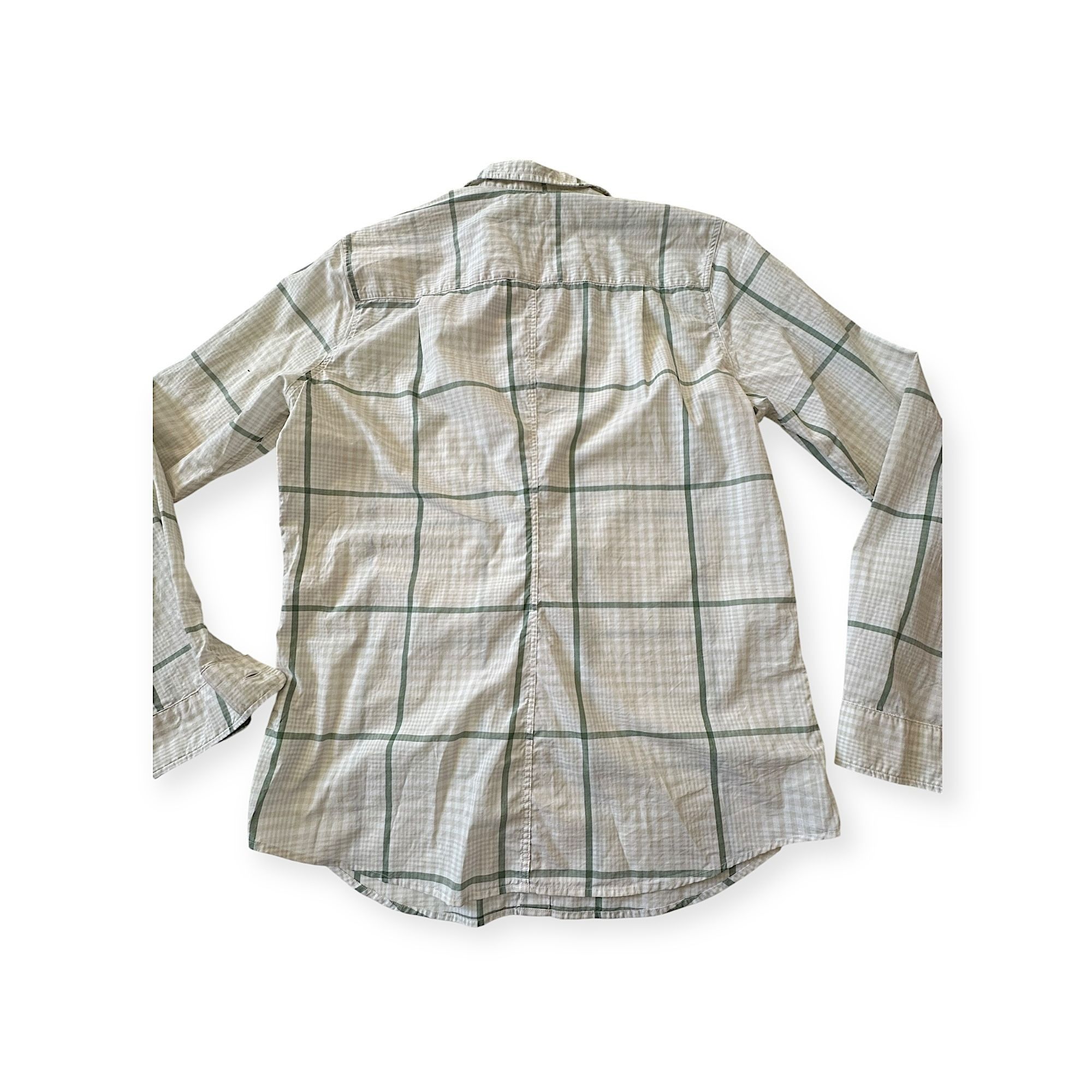 Frank & Eileen Frank & Eileen Barry Shirt, Size XL , Green/sand Check, New, Size XL / US 12-14 / IT 48-50 - 8 Thumbnail