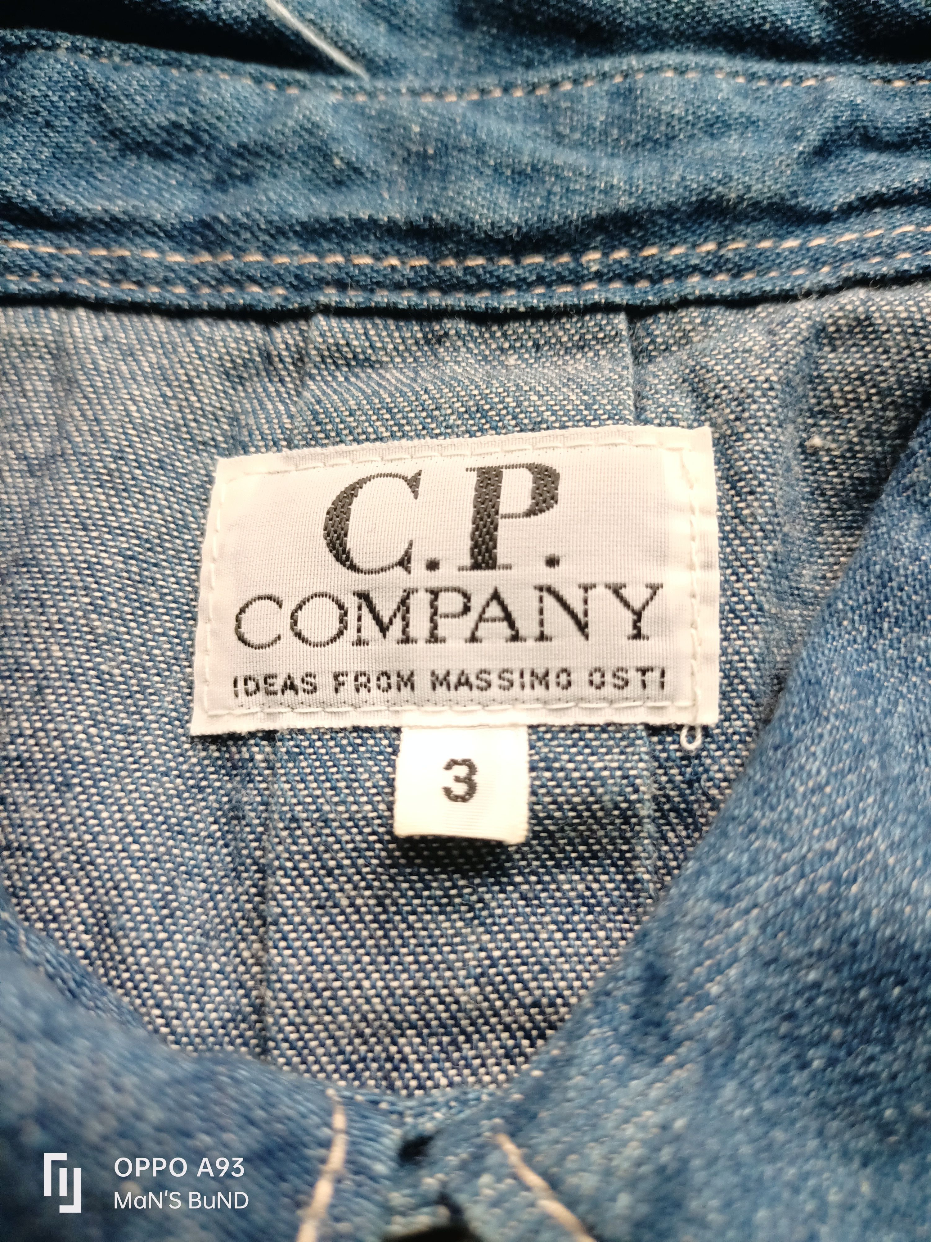 C.P. Company Distressed C.P COMPANY Denime Shirt Size US L / EU 52-54 / 3 - 8 Thumbnail