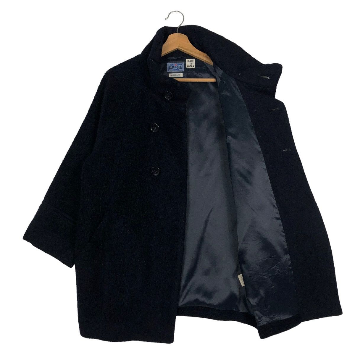 45rpm 🔥BLUE BLUE WOOL DOUBLE BREAST JACKET ARIGATO JAPAN Size US M / EU 48-50 / 2 - 1 Thumbnail
