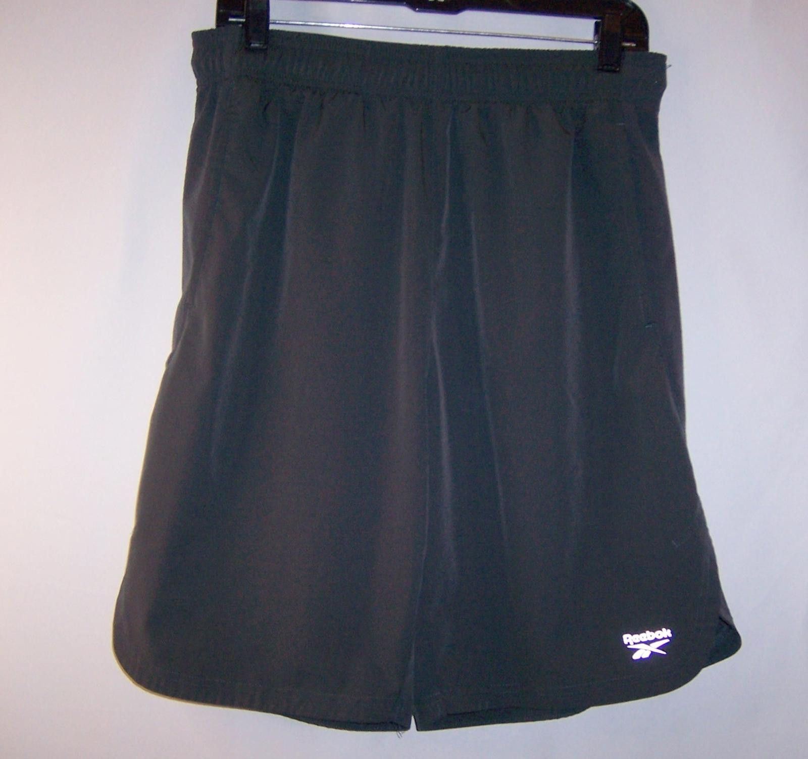 Reebok Reebok Women's Basketball Shorts - Dark Grey - Large Size 36" / US 14 / IT 50 - 3 Thumbnail