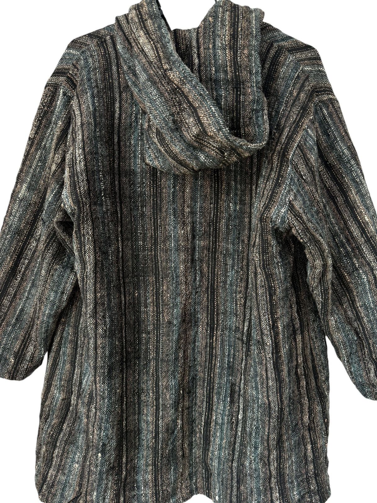 Japanese Brand JAPAN DESIGNER RYE OVERSIZED EARTH TEXTURE TONE HOODEDJACKET Size US M / EU 48-50 / 2 - 7 Thumbnail