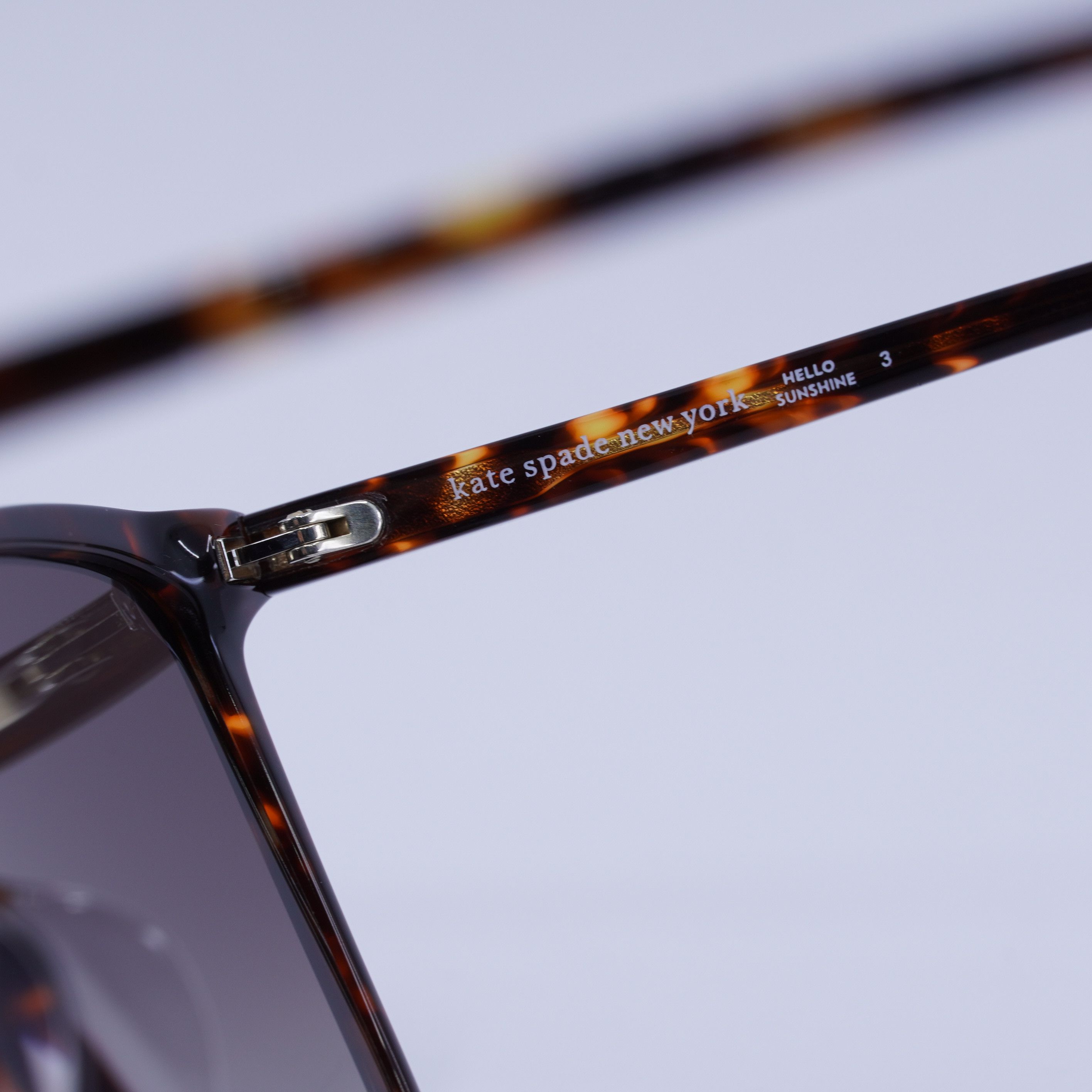 Kate Spade Kate BRIGITTE/F/S 0086 HA Sunglasses Havana Square Frame Size ONE SIZE - 4 Thumbnail