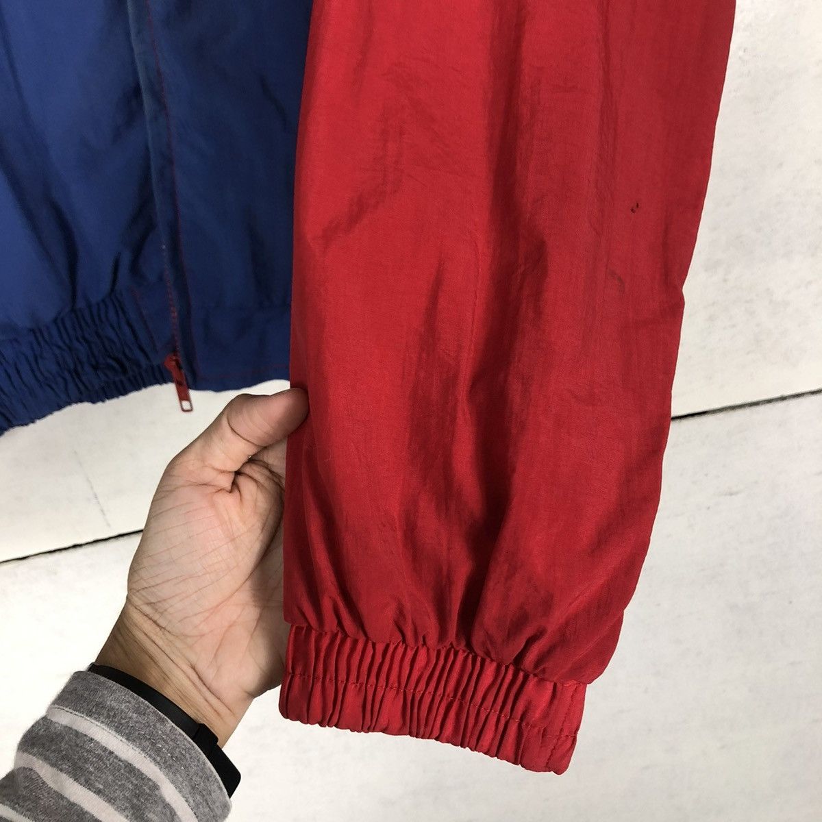 Japanese Brand 🔥VINTAGE BOMBER JACKET BRIDGESTONE BIG LOGO ISSEY MIYAKE Size US L / EU 52-54 / 3 - 16 Thumbnail