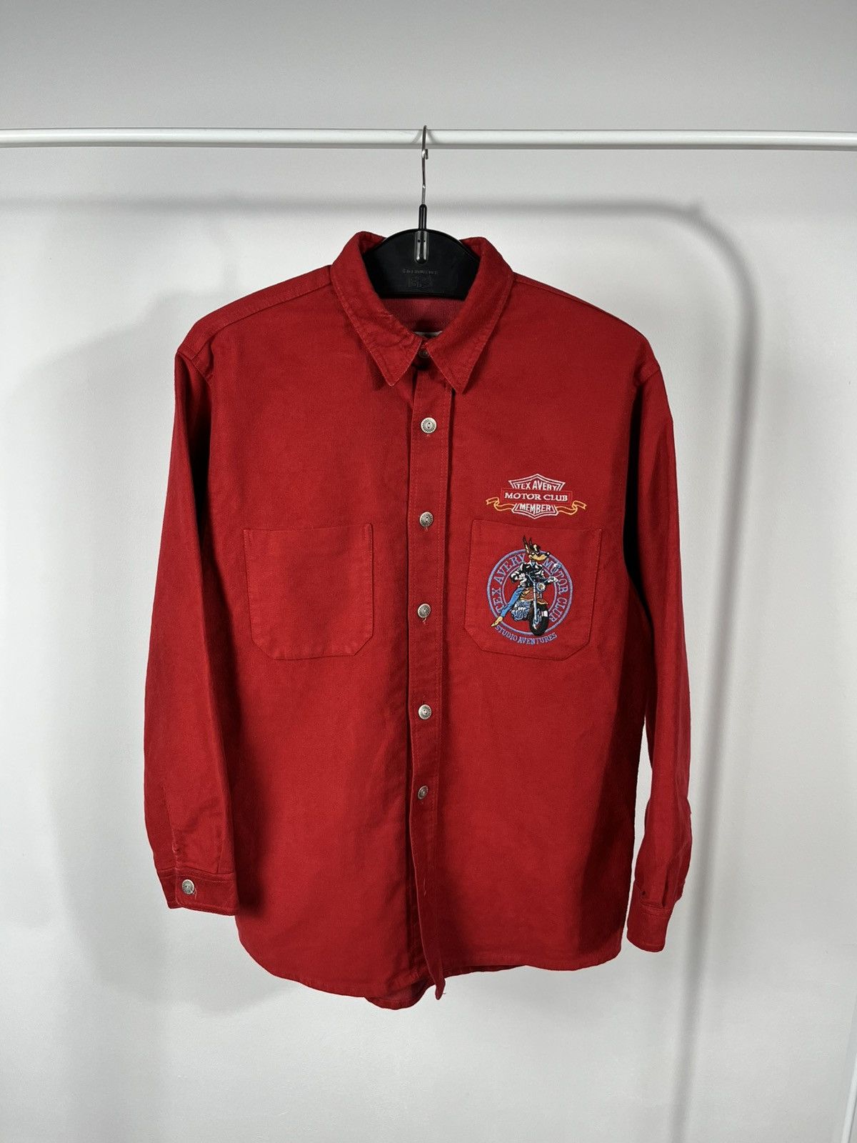 Other Tex Avery Motor Club Red Button Up Shirt Studio Aventures M Size US M / EU 48-50 / 2 - 1 Thumbnail