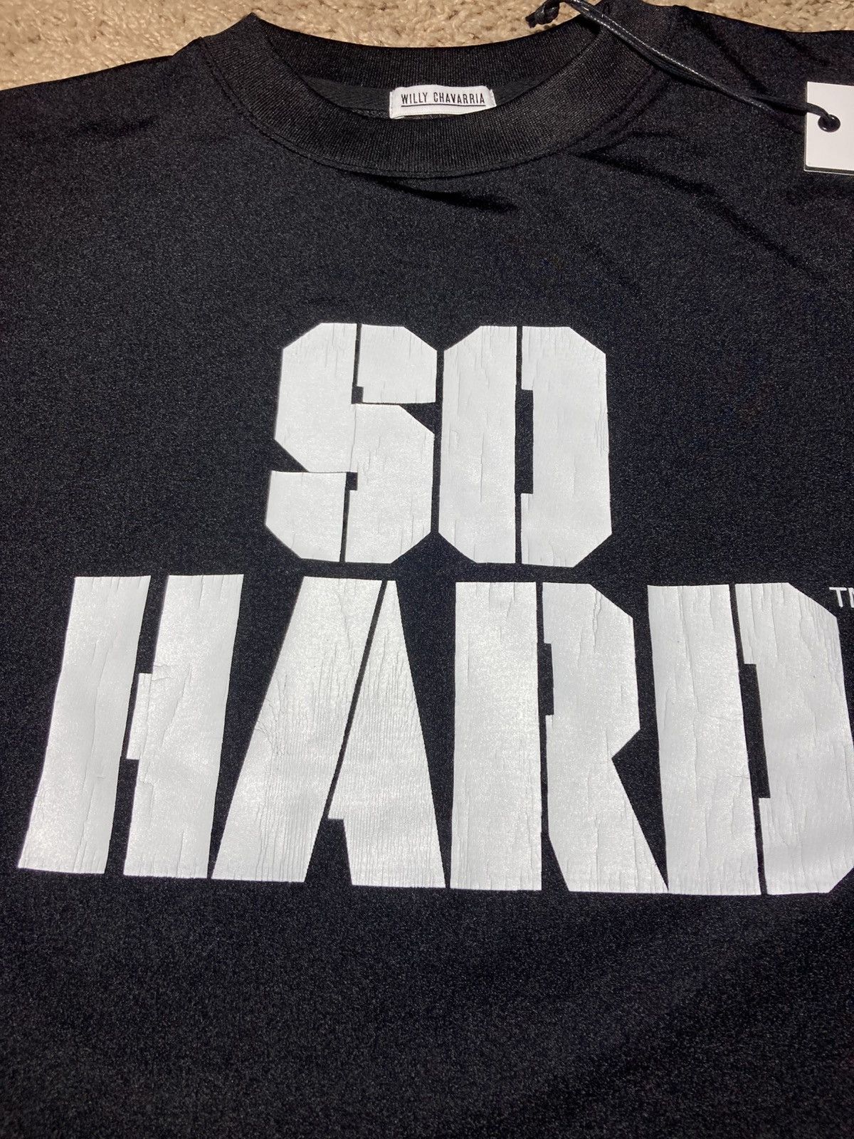 Willy Chavarria AW22 Willy Chavarria So Hard Runway 2022 Graphic 90s Jersey Size US M / EU 48-50 / 2 - 4 Thumbnail