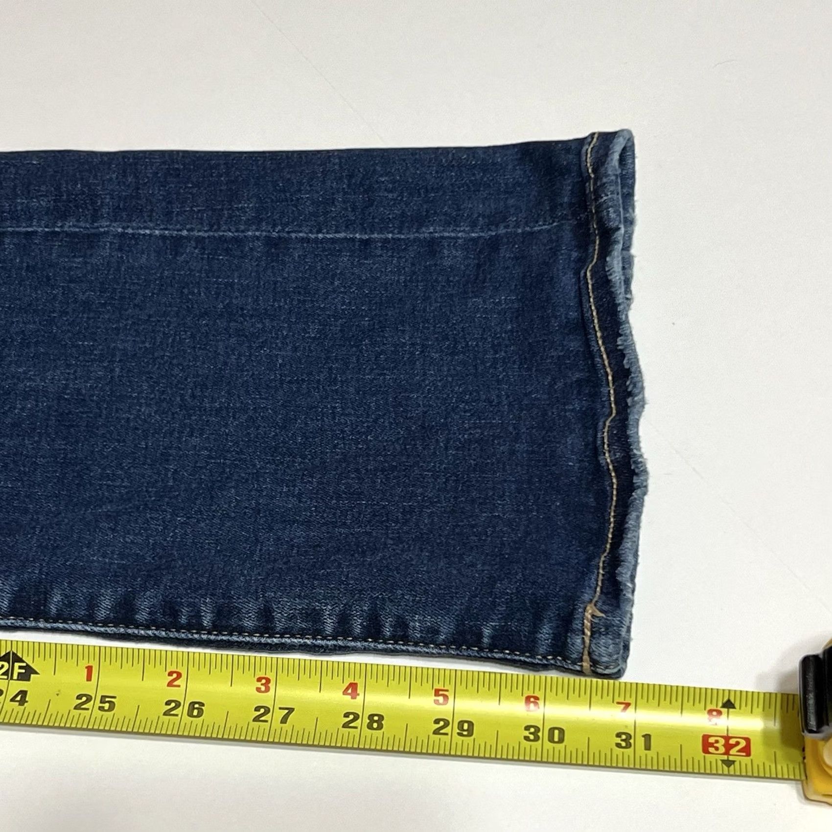 American Eagle Outfitters American Eagle Outfitters Jeans Womens 0 24x31 Blue Mid Rise Stretch 5-Pocket Denim Bootcut Skinny Kick Regular Inseam 31 Size 25" / US 0 / IT 36 - 6 Thumbnail