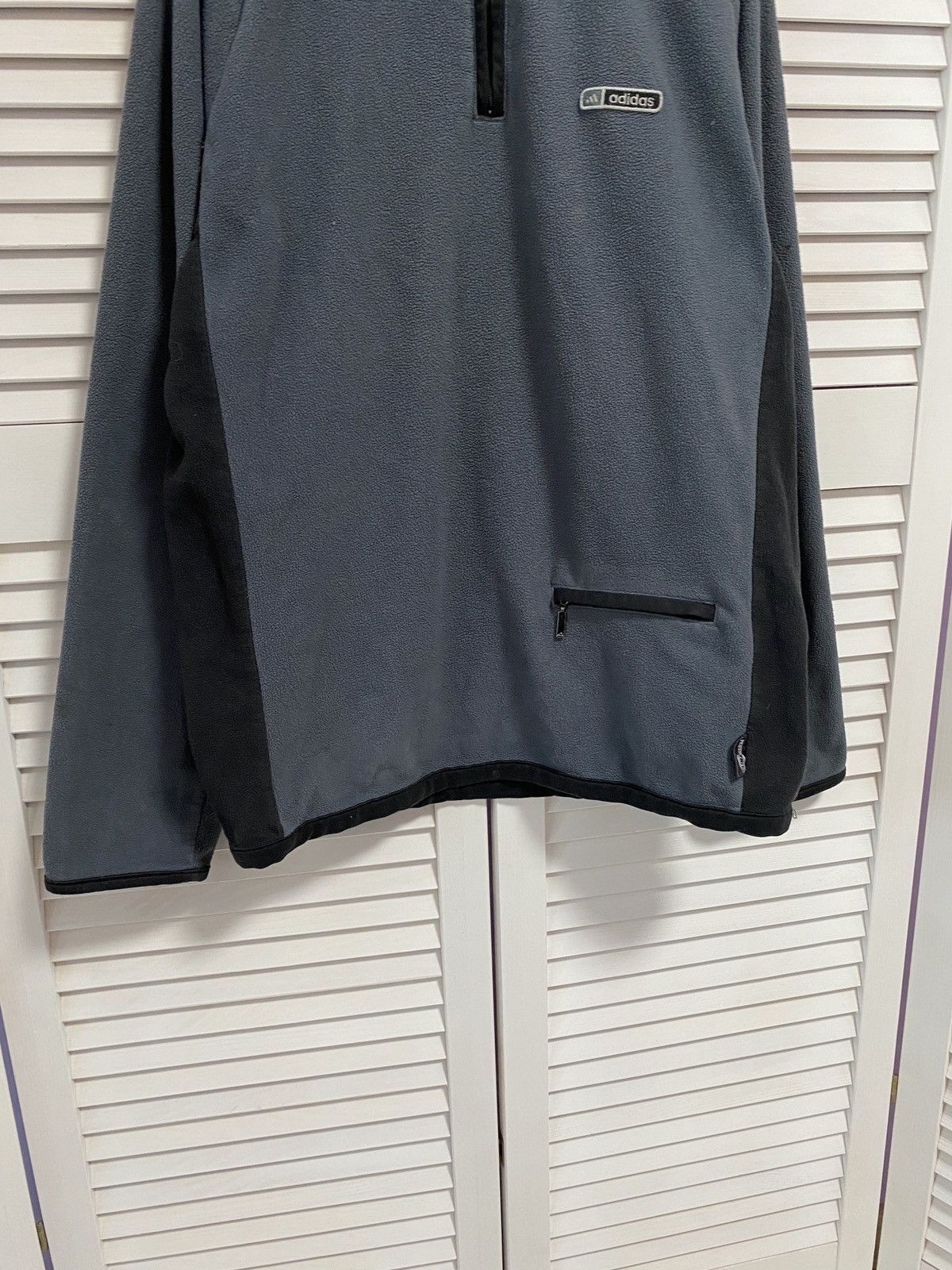 Adidas × Vintage 📽️ Vintage 80s Adidas 1/4 zip sweatshirt oversize Streetwear Size US S / EU 44-46 / 1 - 3 Thumbnail