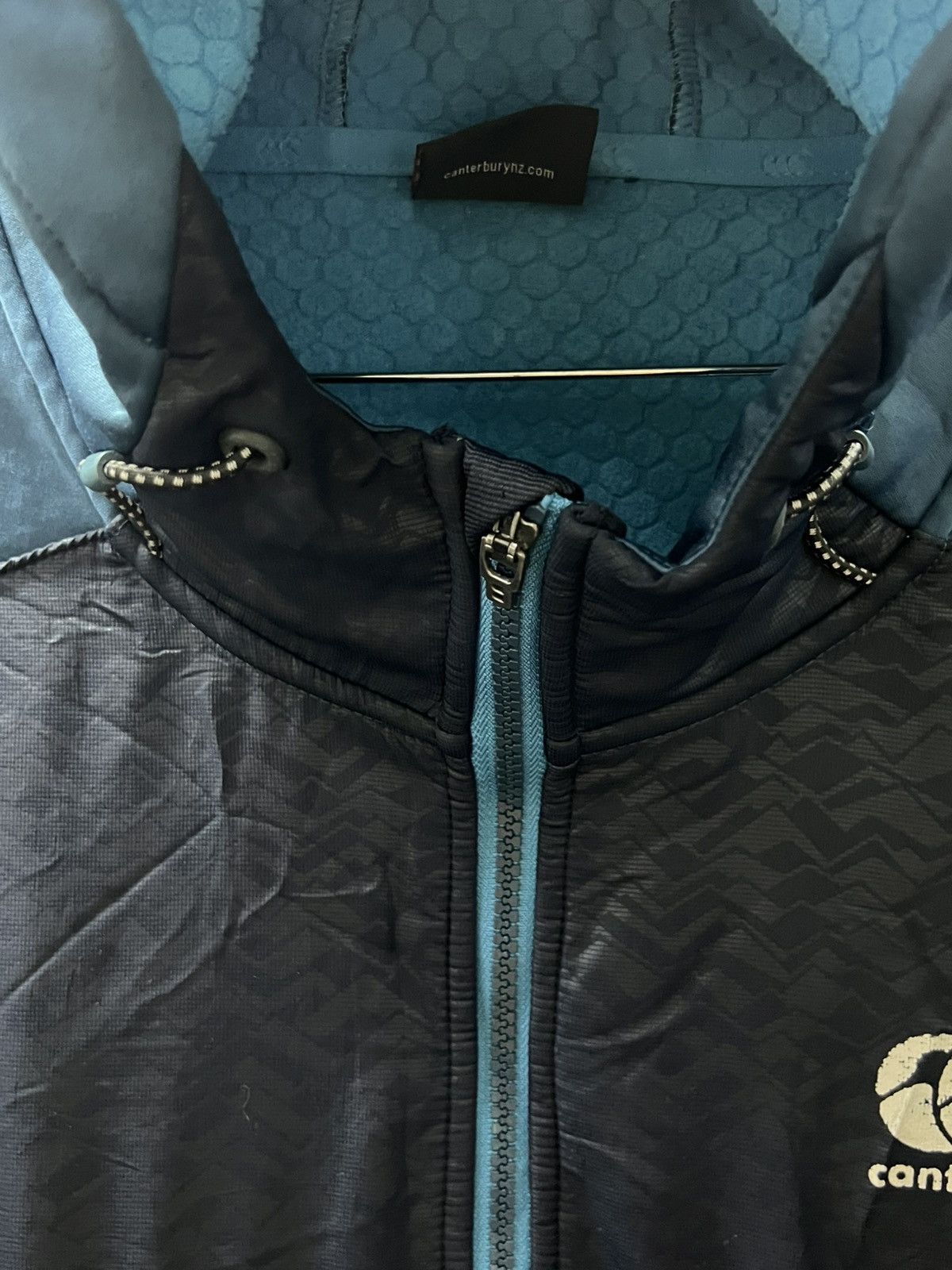 Canterbury of New Zealand CANTERBURY sweater hoodie THERMORED blue black Size US XL / EU 56 / 4 - 5 Thumbnail