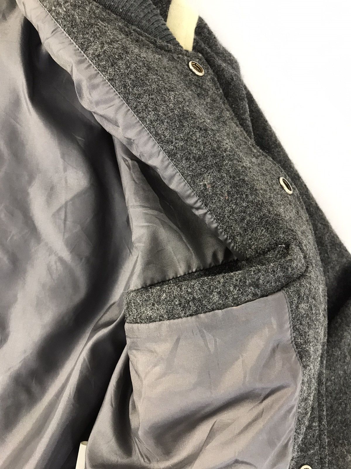 Japanese Brand × Vintage Vintage japanese Brand Varsity Jacket Snap Button Up Size US M / EU 48-50 / 2 - 8 Thumbnail