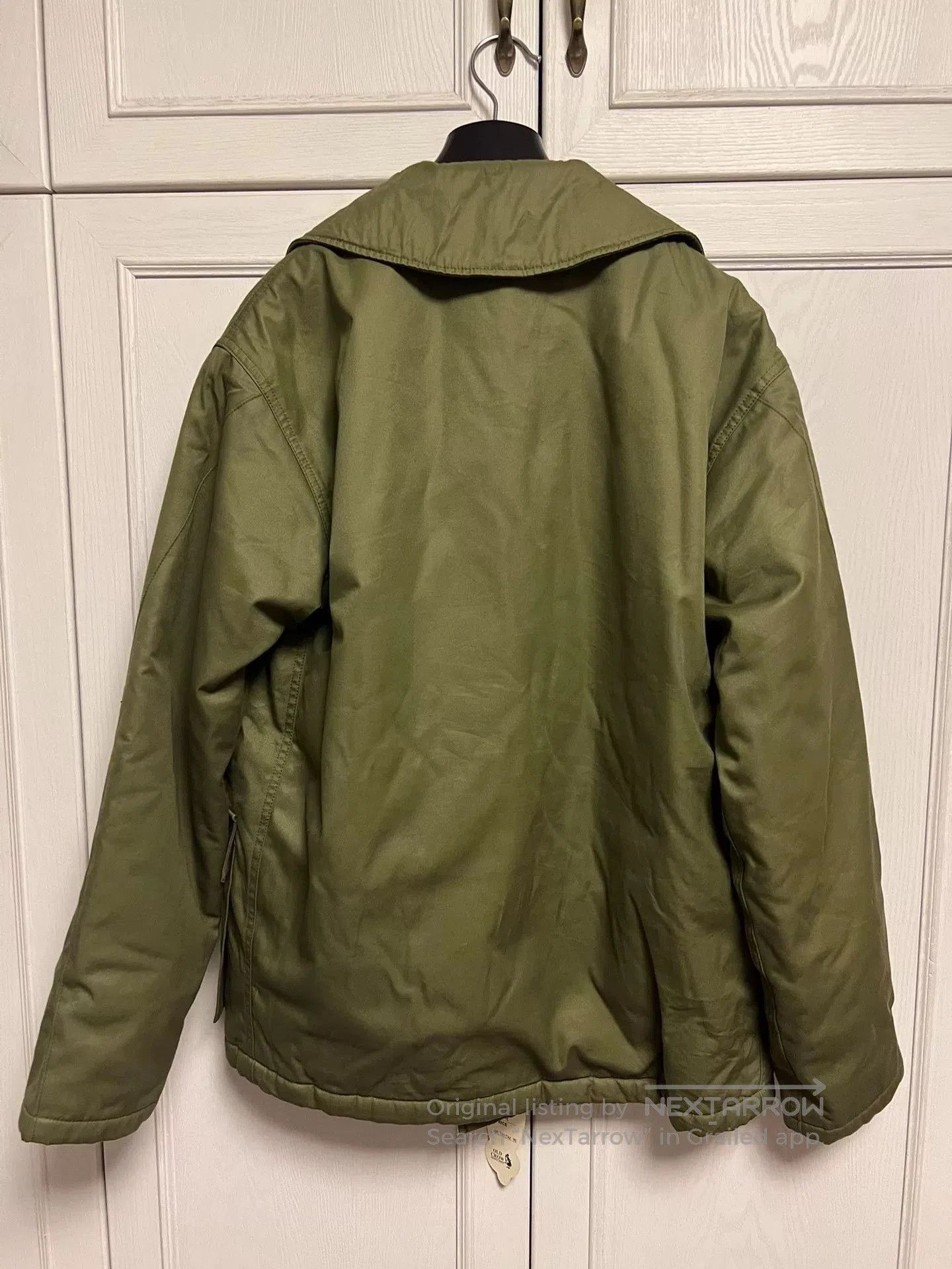 The Real McCoy's real mccoy AL1 Navy Flight Jacket. Size US M / EU 48-50 / 2 - 7 Thumbnail