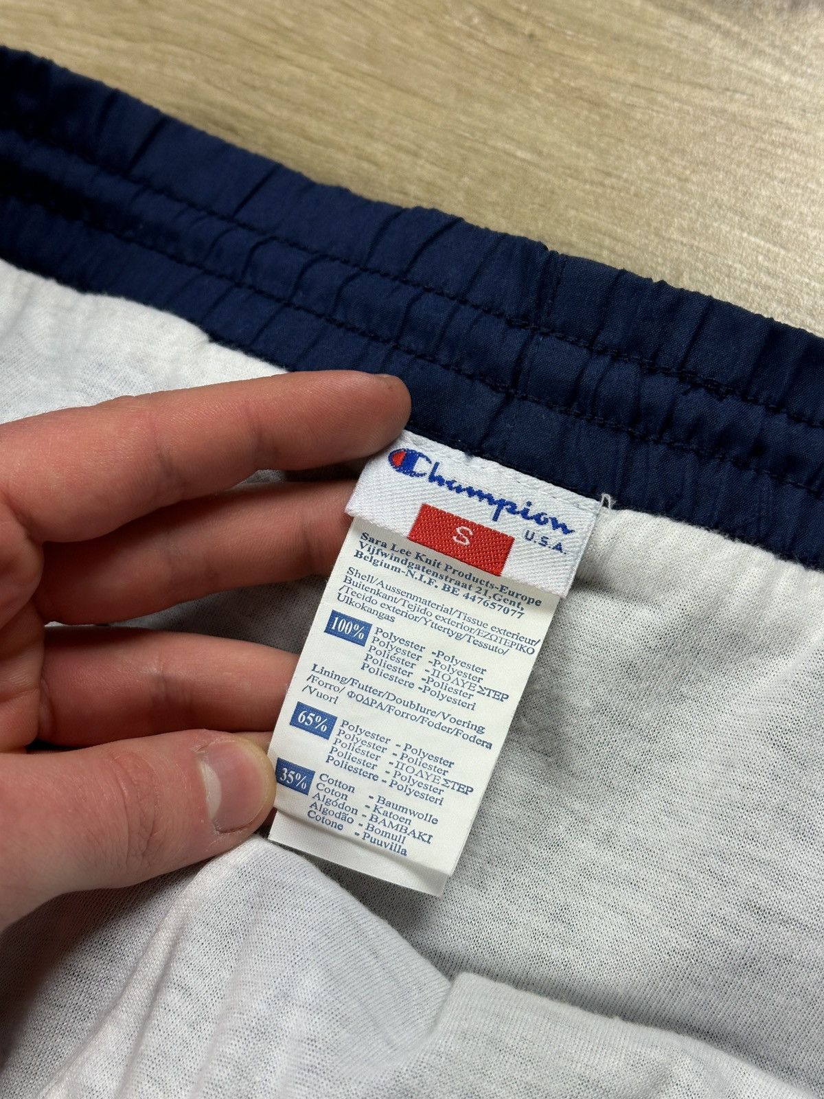 Champion × Vintage Vintage Champion USA Nylon Track Pants Big Logo Size US 30 / EU 46 - 10 Thumbnail