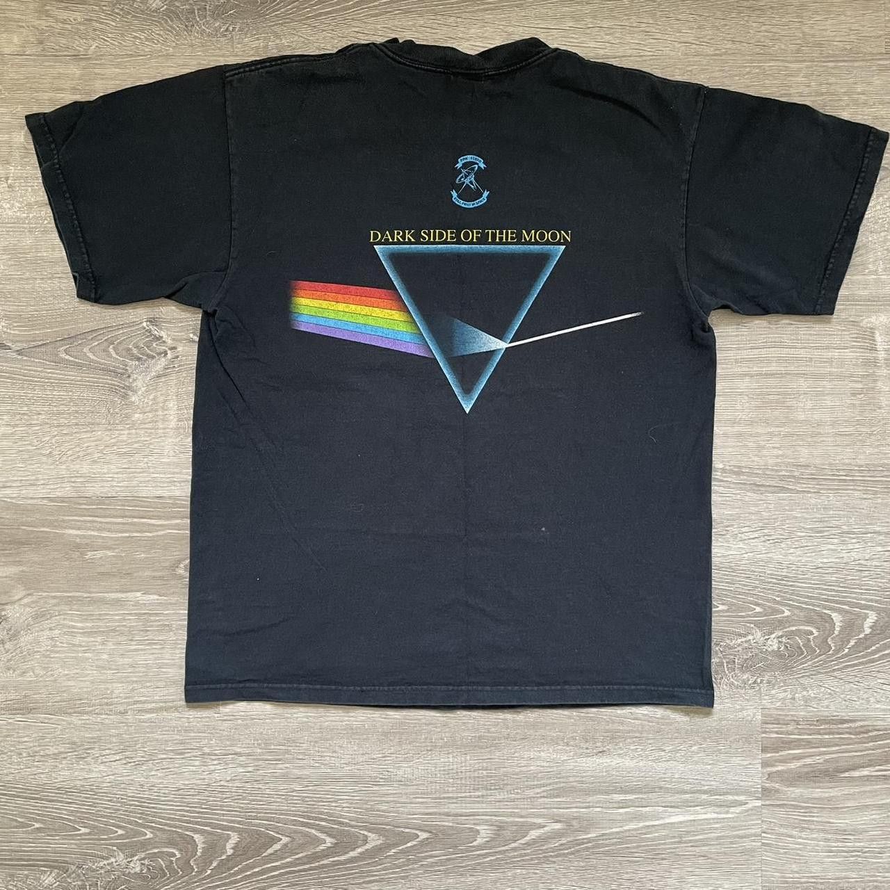 Band Tees × Vintage Vintage Y2K Pink Floyd Dark Side of the Moon Graphic Tee Size US M / EU 48-50 / 2 - 2 Thumbnail