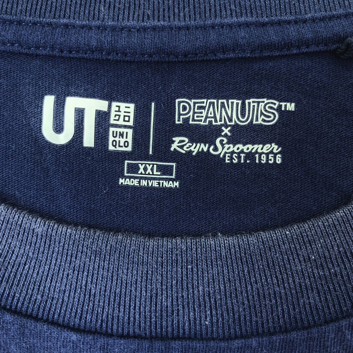 Peanuts × Reyn Spooner × Uniqlo REYN SPOONER x UNIQLO x PEANUTS Cropped Tee Shirt Size XXL / US 16-18 / IT 52-54 - 6 Thumbnail