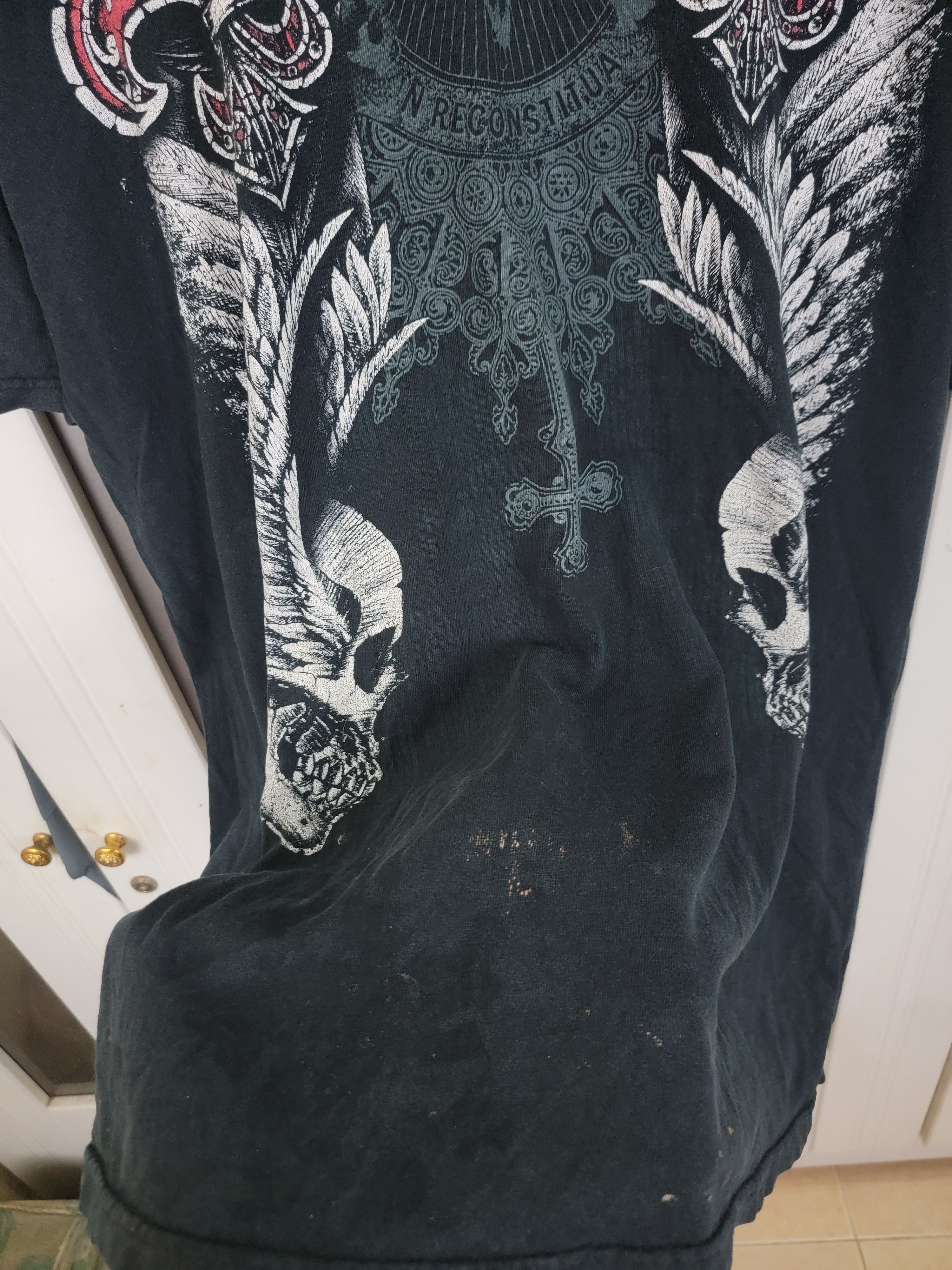 Affliction × Japanese Brand × Vintage Vintage Salvation Tee Size US XXL / EU 58 / 5 - 5 Thumbnail