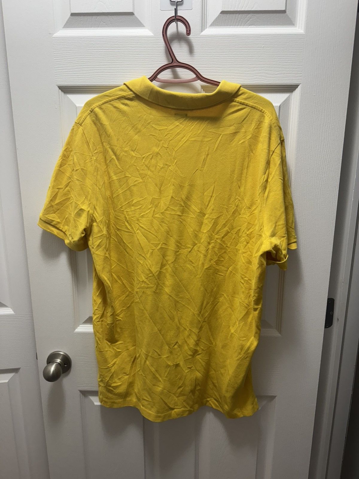 Polo Ralph Lauren Polo Ralph Lauren Vintage Yellow Oversized Polo Shirt Luxury Size US L / EU 52-54 / 3 - 5 Thumbnail