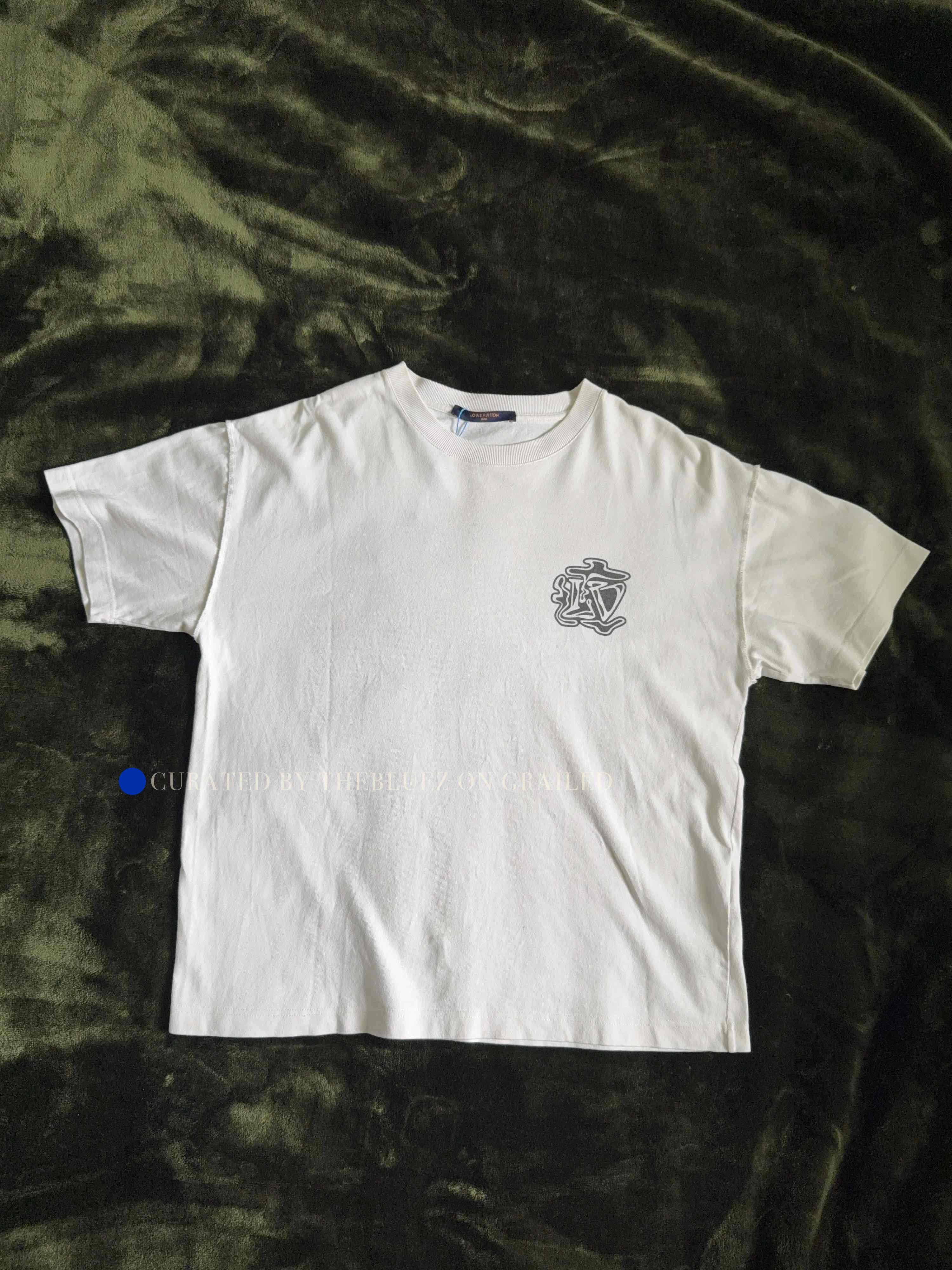 Louis Vuitton White Short-Sleeve Logo T-Shirt Size S Size US S / EU 44-46 / 1 - 1 Thumbnail