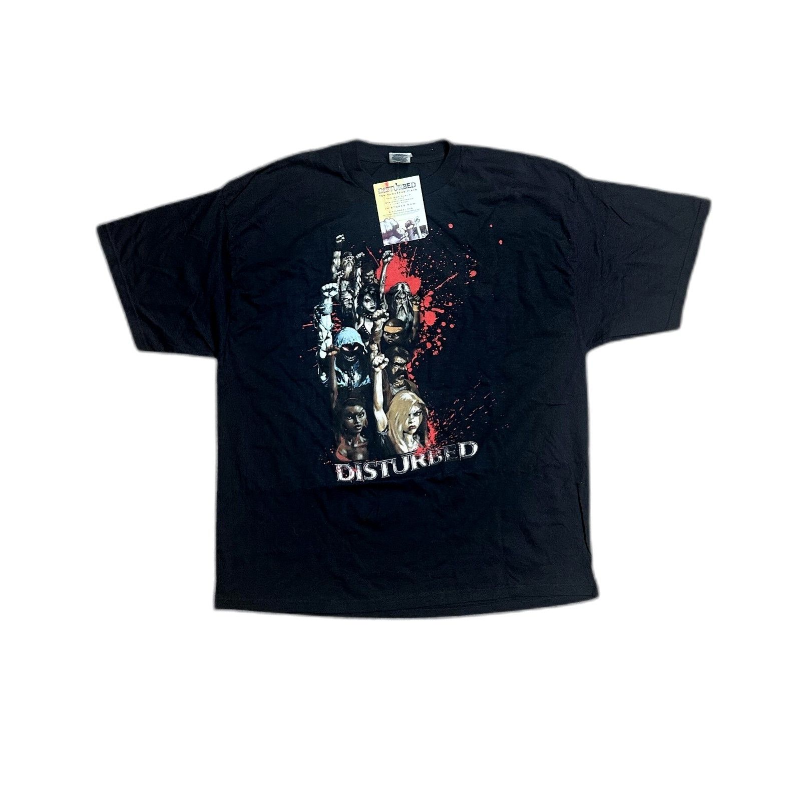 PGA Tour Distrubed 2006 NWT Band Tour Tee Shirt Black Mens 2XL Size US XXL / EU 58 / 5 - 1 Thumbnail