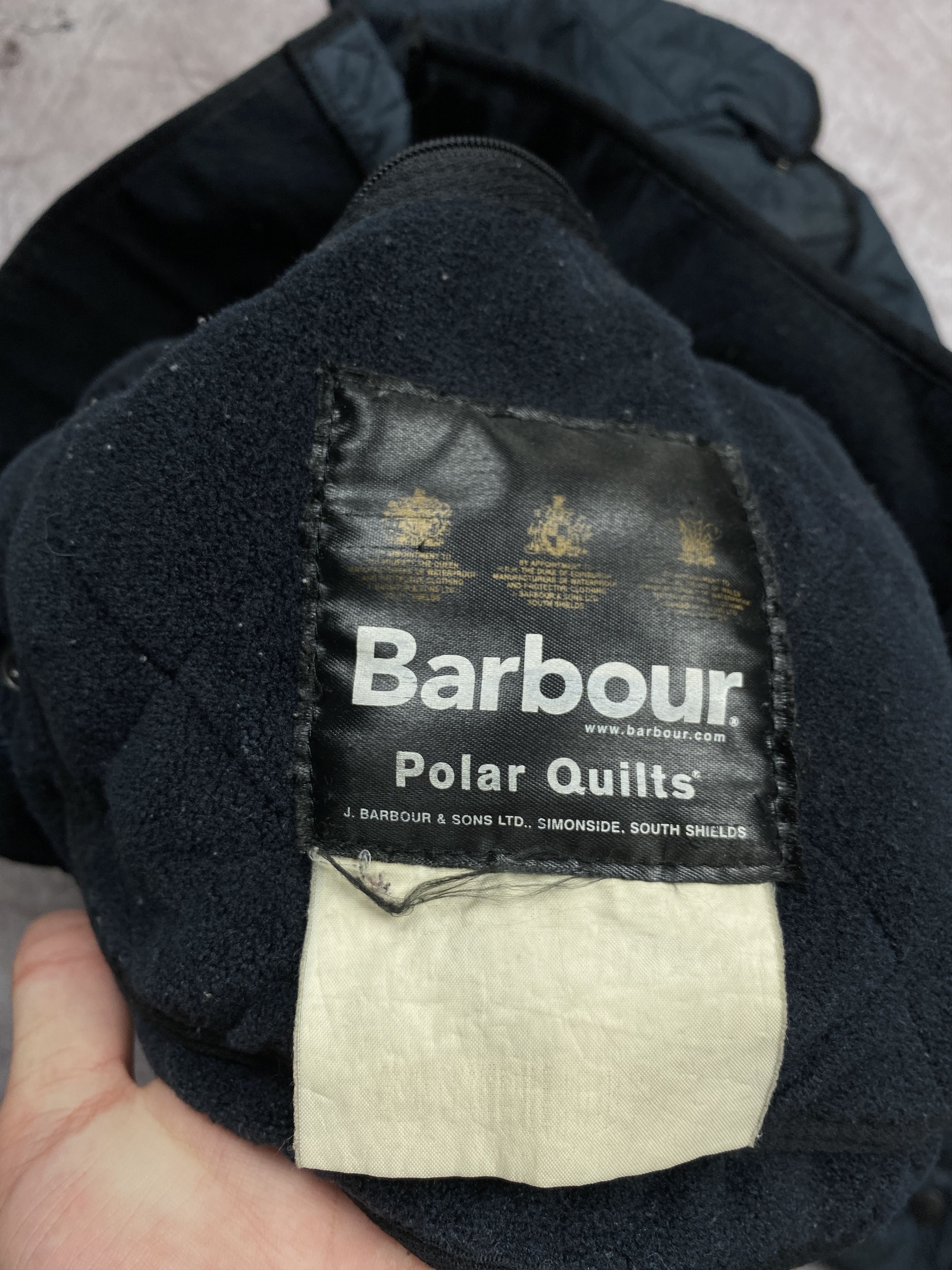 Barbour × Vintage Barbour Vintage Mens Polarquilt Quilted Jacket Size US L / EU 52-54 / 3 - 4 Thumbnail